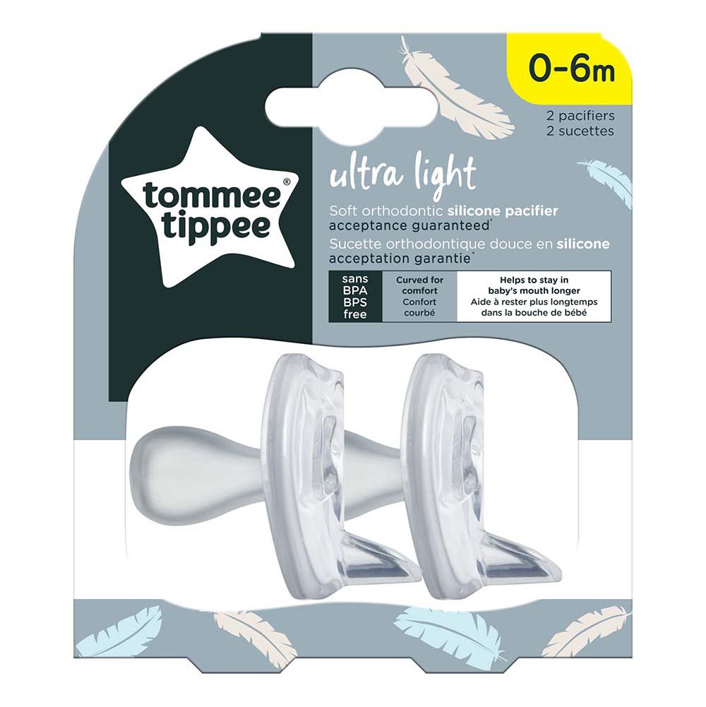 Tommee Tippee Ultra Light Silicone Pacifier Shop Pacifiers At H E B