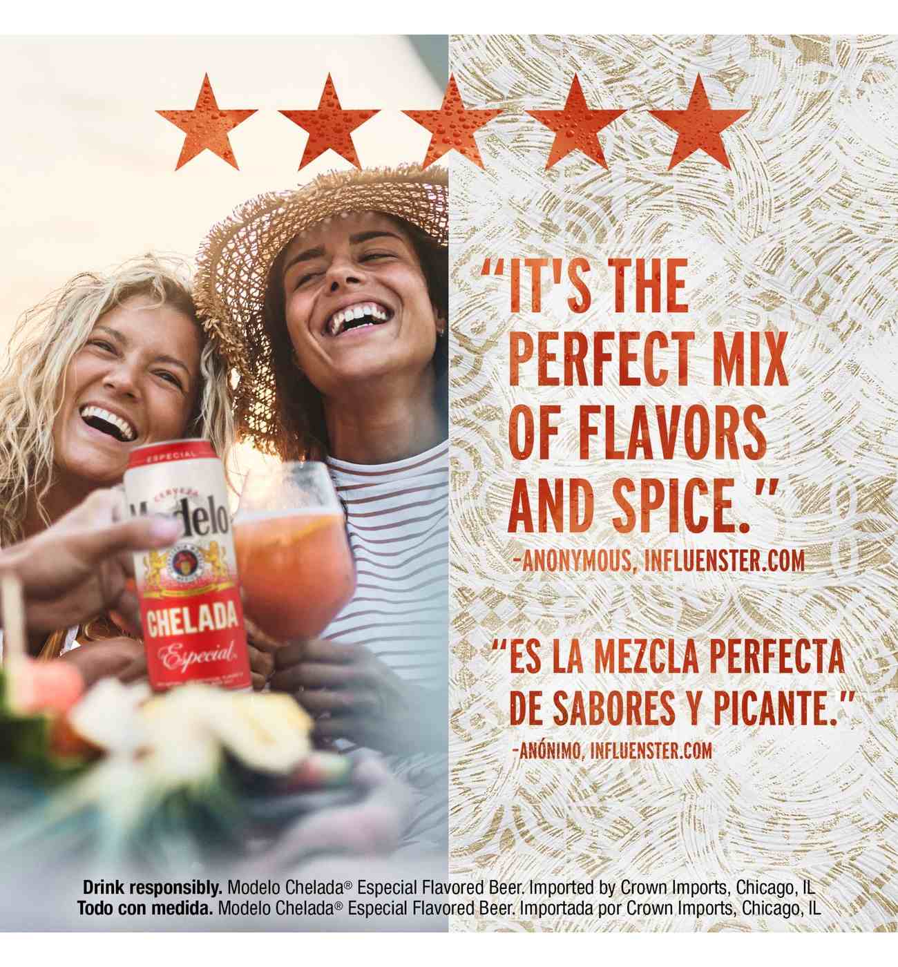 Modelo Chelada Mango y Chile Mexican Import Flavored Beer 24 oz Can