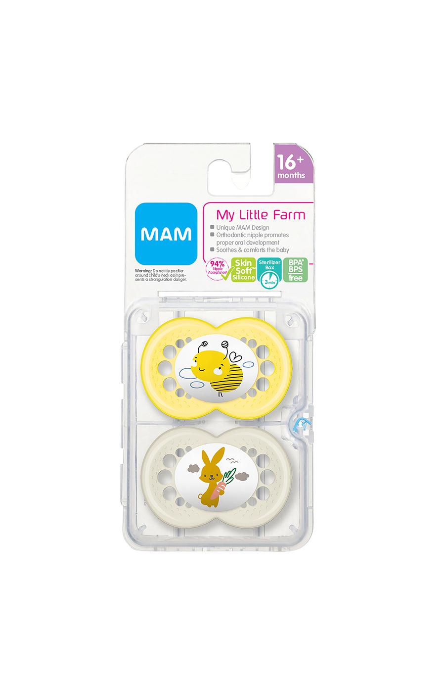 MAM My Little Farm Pacifier 16+ Months Assorted; image 3 of 4