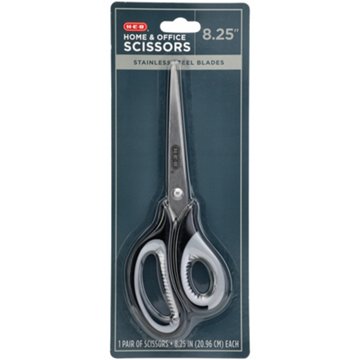 H-E-B Stainless Steel Home & Office Scissors, 8.25"