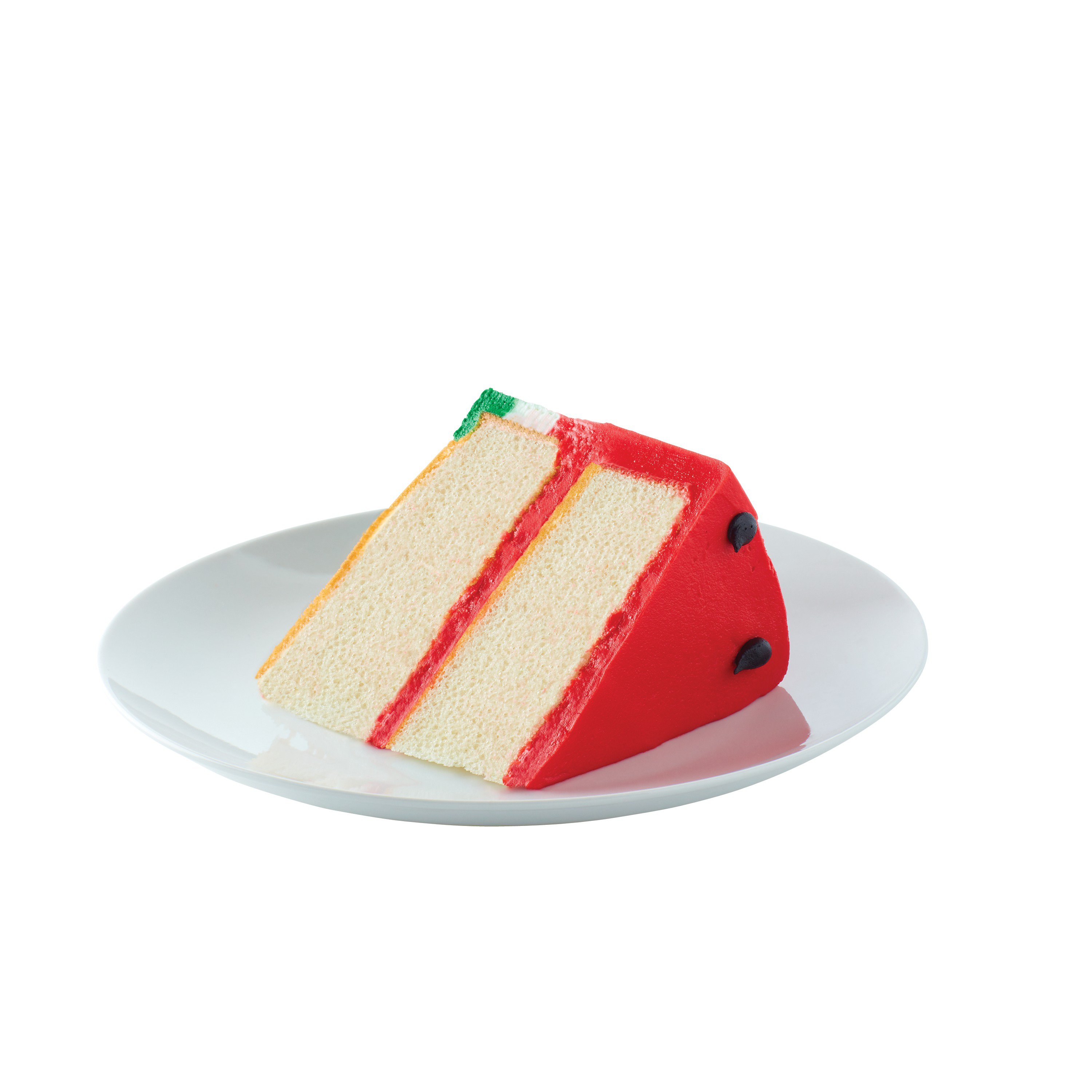 H-E-B Bakery Watermelon White Cake Slice - Shop Standard Cakes at H-E-B