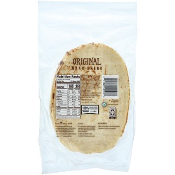 H-E-B Deli Naan Flatbread - Original, 3 ct