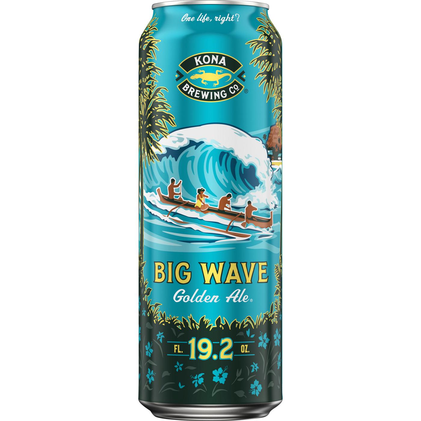 Kona Big Wave Golden Ale Beer; image 1 of 2