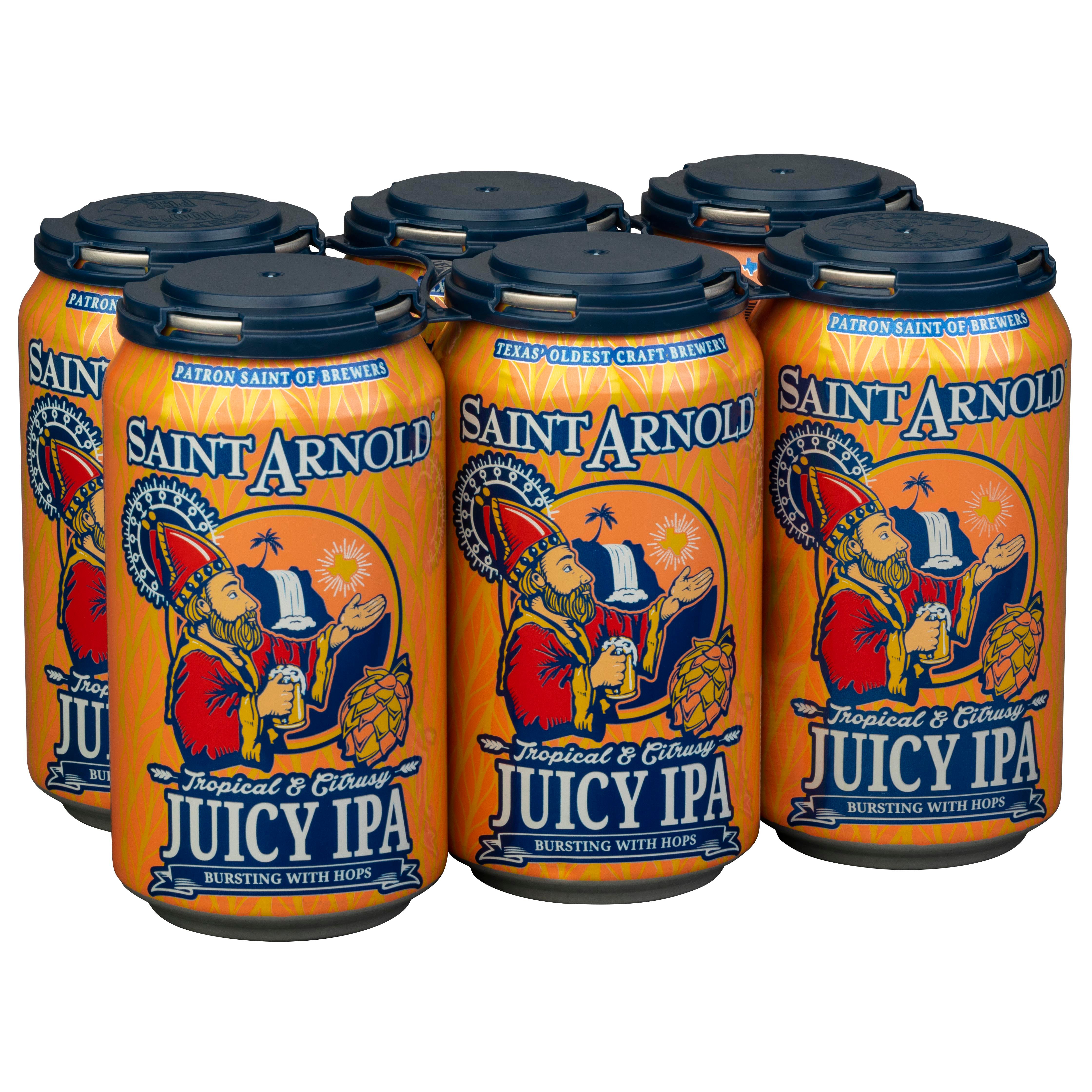 Saint Arnold Juicy IPA Beer 12 oz Cans - Shop Beer at H-E-B