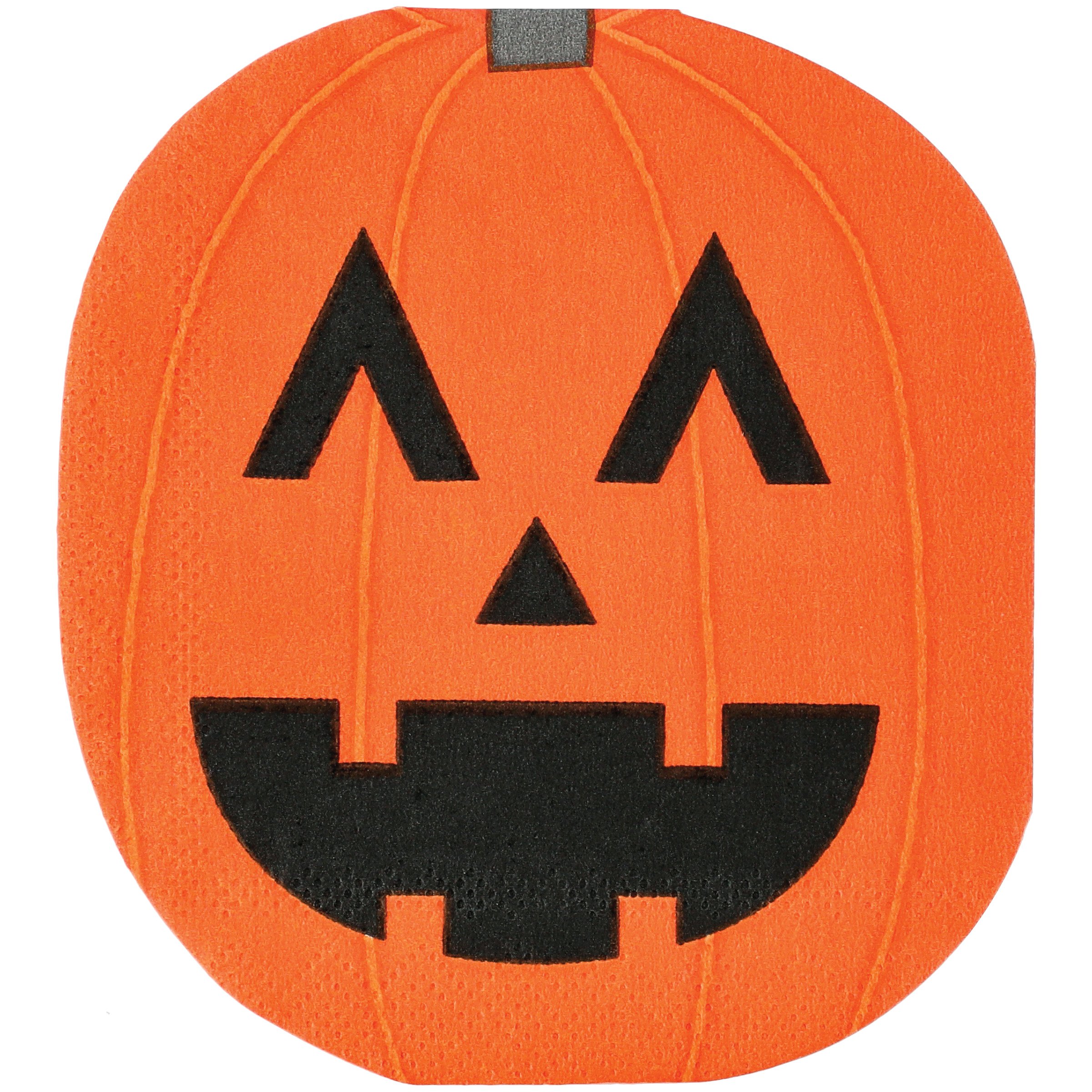 Destination Holiday Die Cut Pumpkin Halloween Beverage Napkins - Shop ...