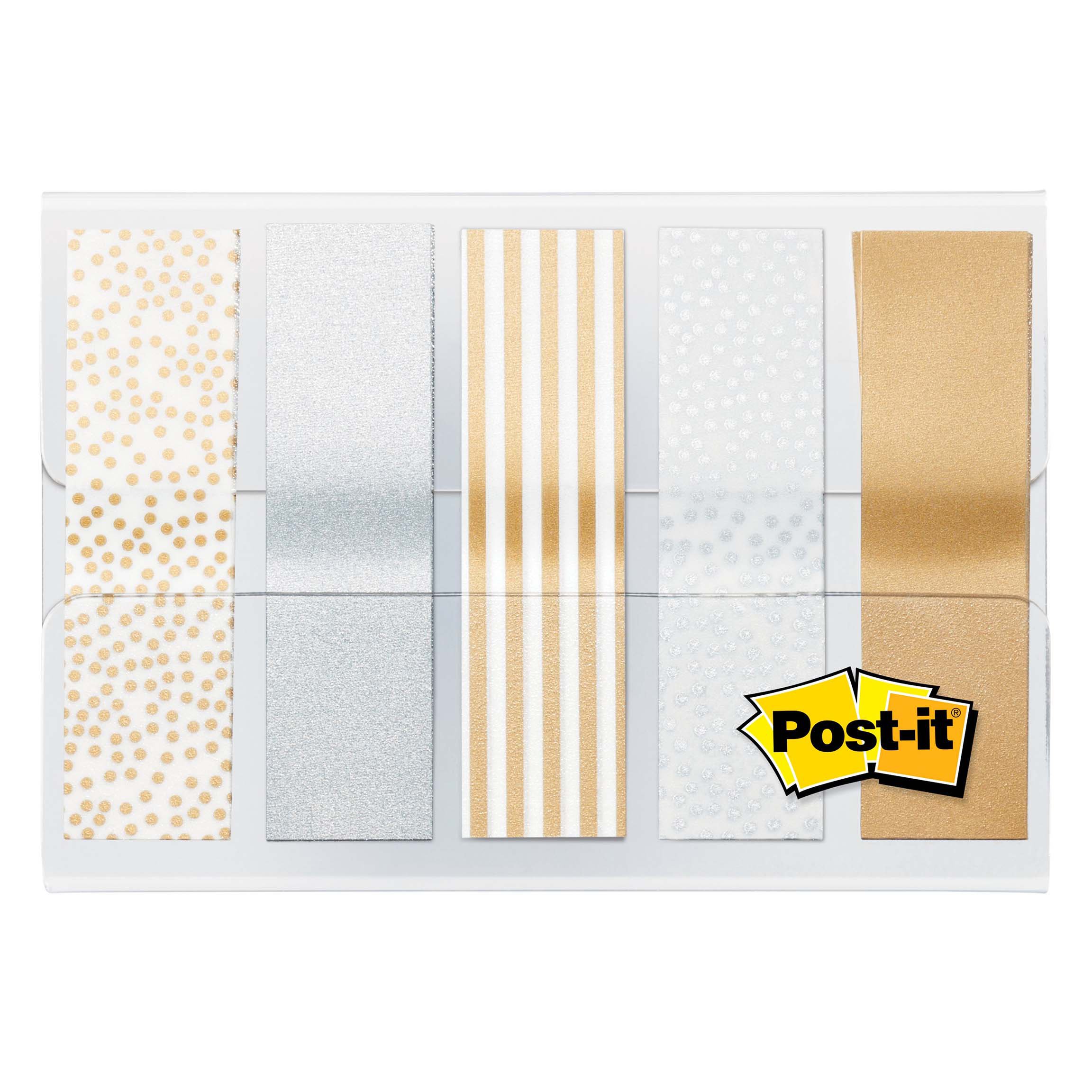 Post-it Metallic Collection Printed Flags - Shop Sticky notes & index ...