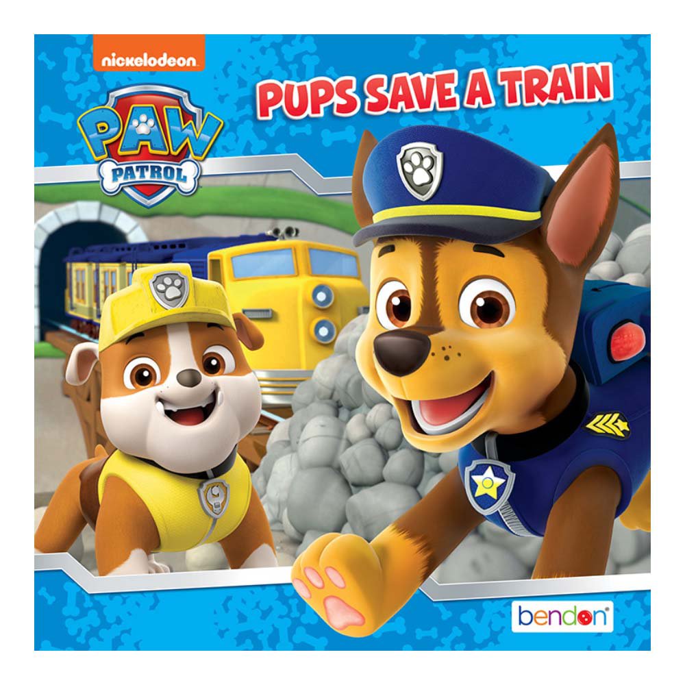 Paw Patrol Pups Save A Train - Shop Books & Coloring at H-E-B