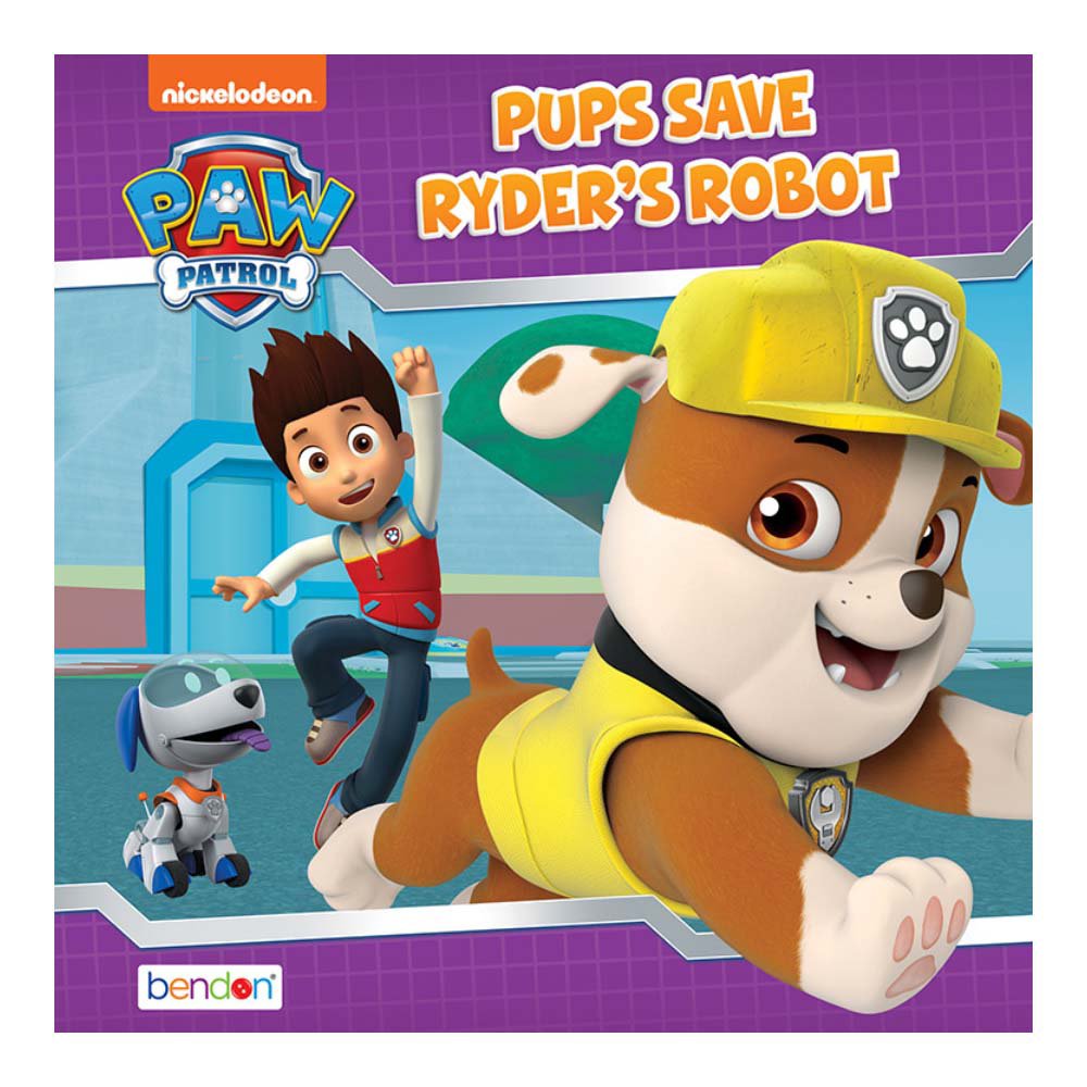 Paw Patrol Pups Save Ryder's Robot - Shop Books & Coloring at H-E-B