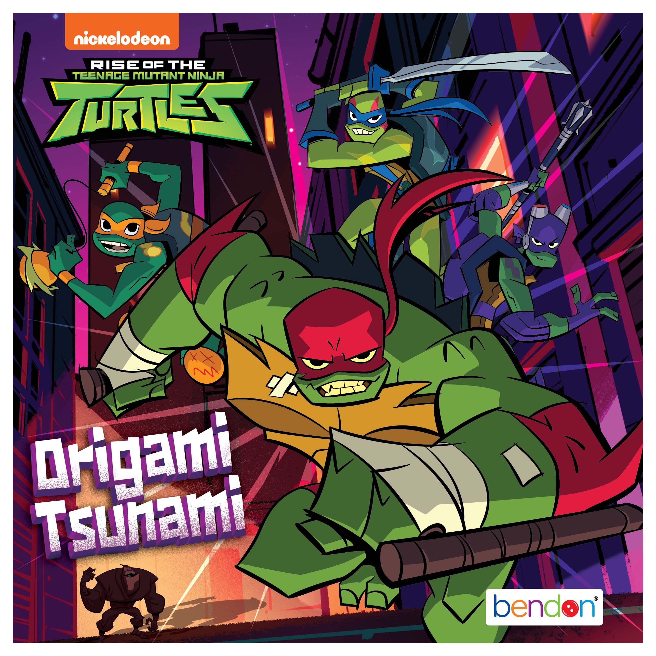 rise of the teenage mutant ninja turtles origami ninja