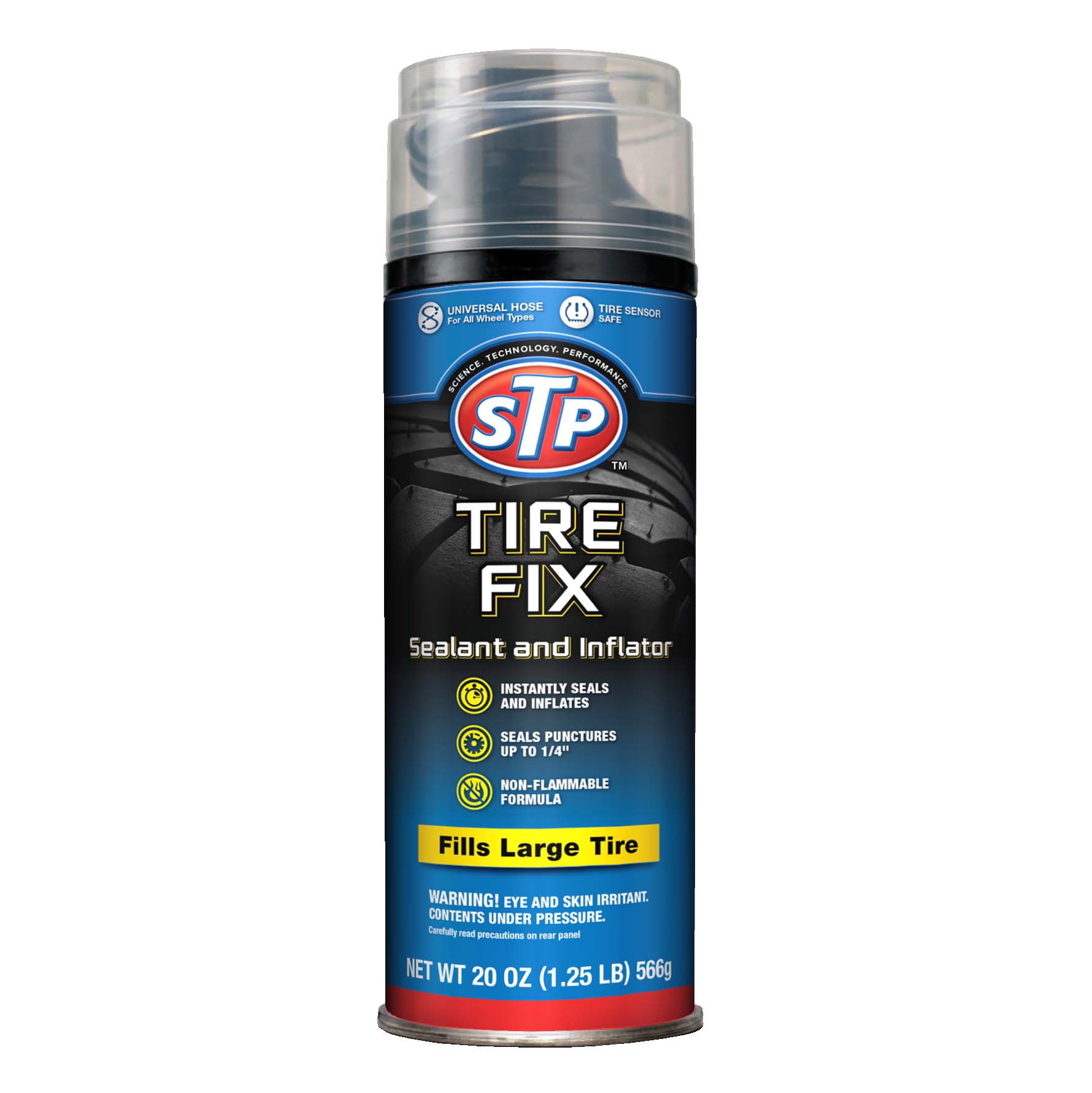STP Large Tire Fix Sealant & Inflator Shop Motor oil & fluids at HEB