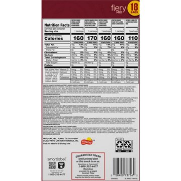 Frito Lay Fiery Mix Chips Multipack Bags, 18 ct