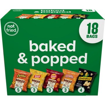Frito Lay Baked & Popped Variety Pack Snacks