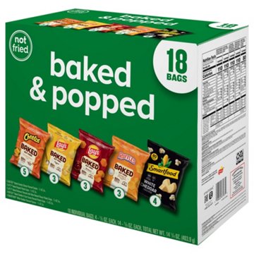 Frito Lay Baked & Popped Variety Pack Snacks
