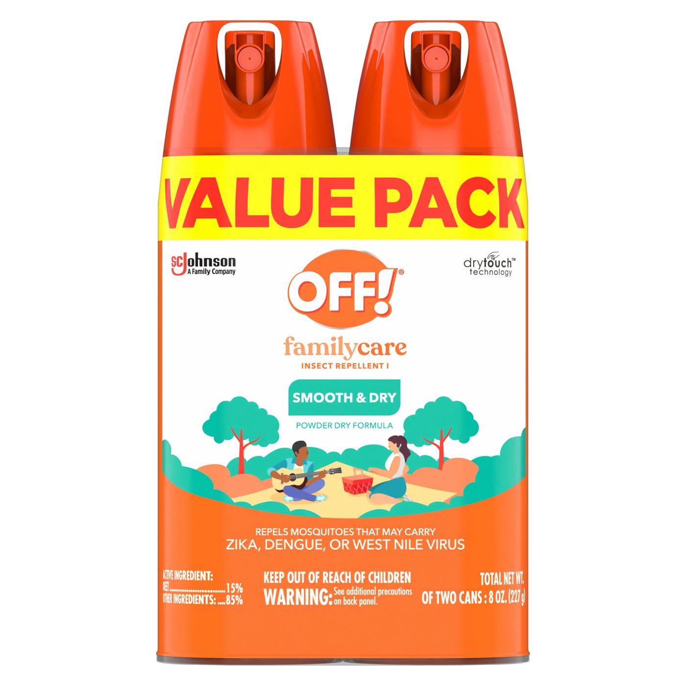 Off! FamilyCare Insect Repellent I, 2 Pk; image 1 of 2