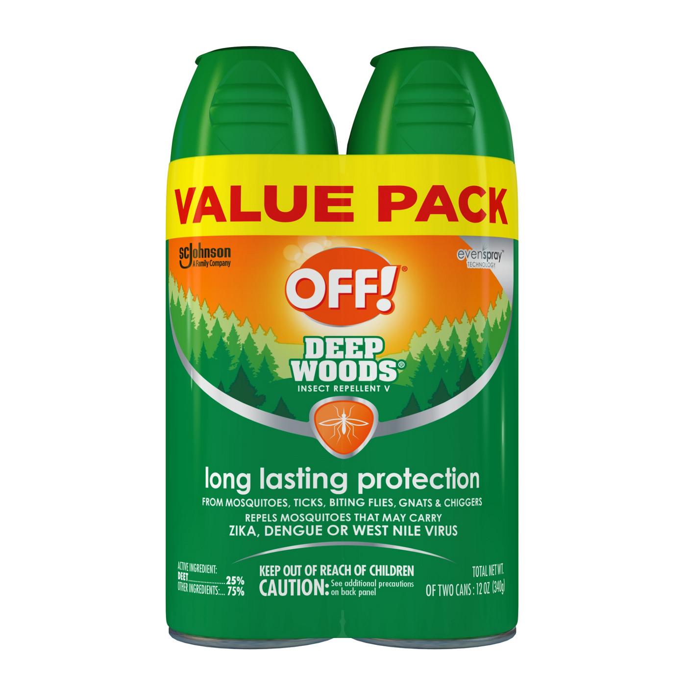 Off! Deep Woods Insect Repellent V; image 1 of 2