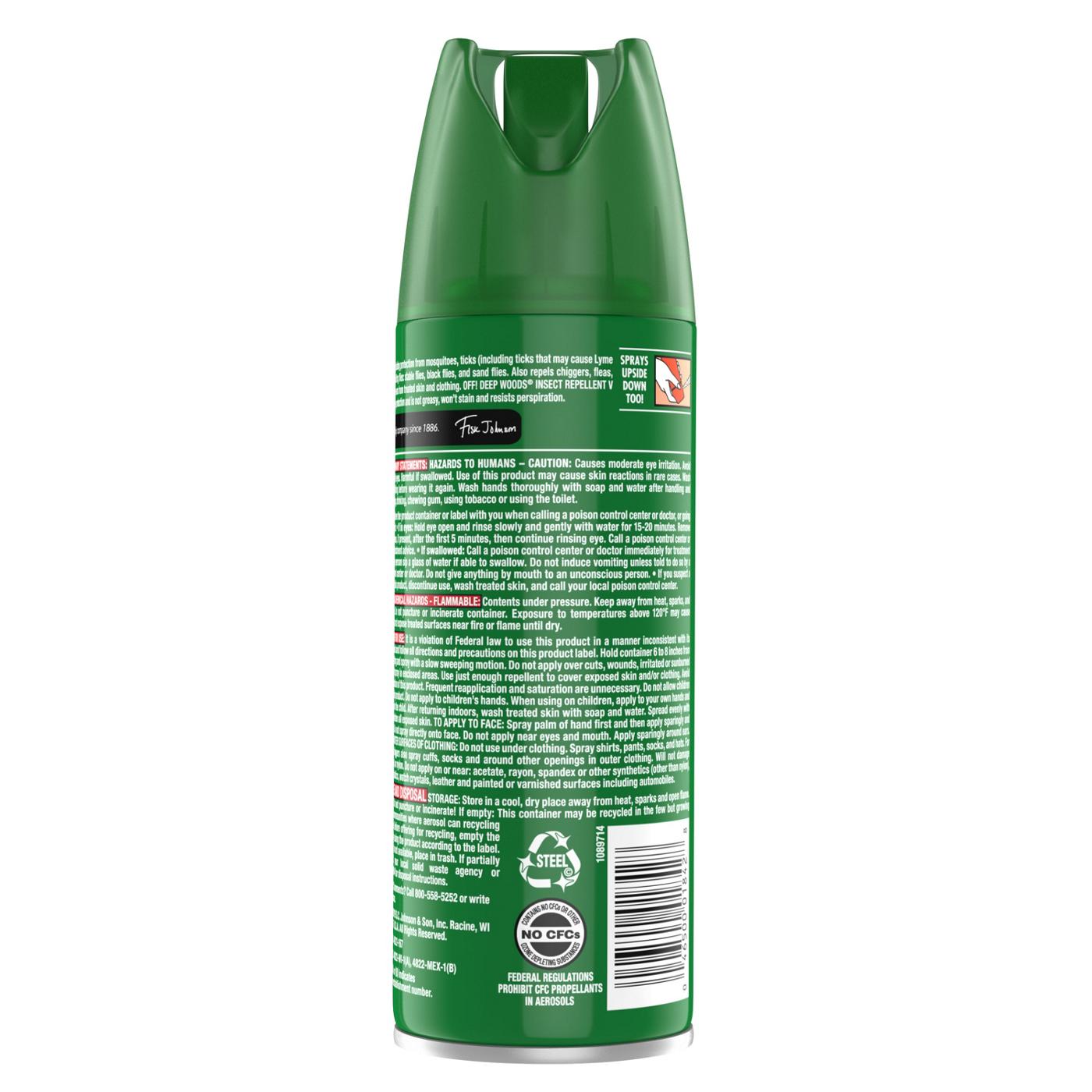 Off! Deep Woods Insect Repellent V; image 2 of 2