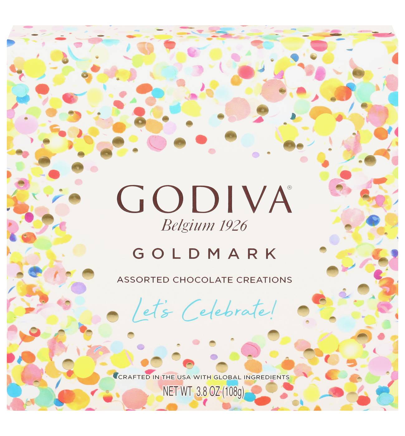 Godiva Assorted Chocolate Creations Gift Box, 9 Pc; image 1 of 3