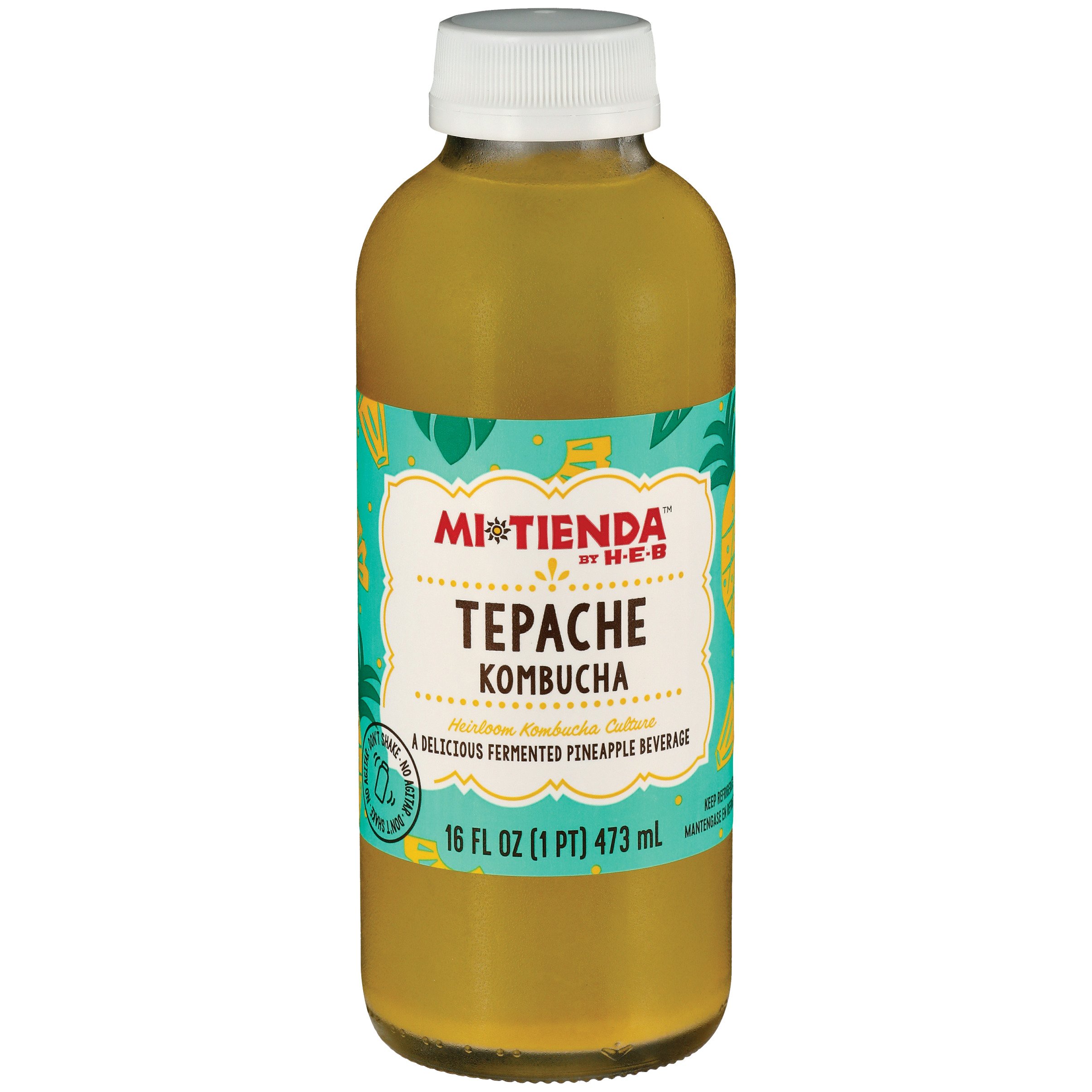 H-E-B Mi Tienda Tepache Kombucha, 16 oz
