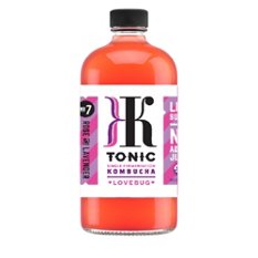 K Tonic Rose & Lavender Love Bug Kombucha, 16 oz | Central Market
