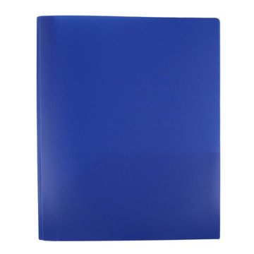 H-E-B Poly Pocket Folder with Prongs - Blue