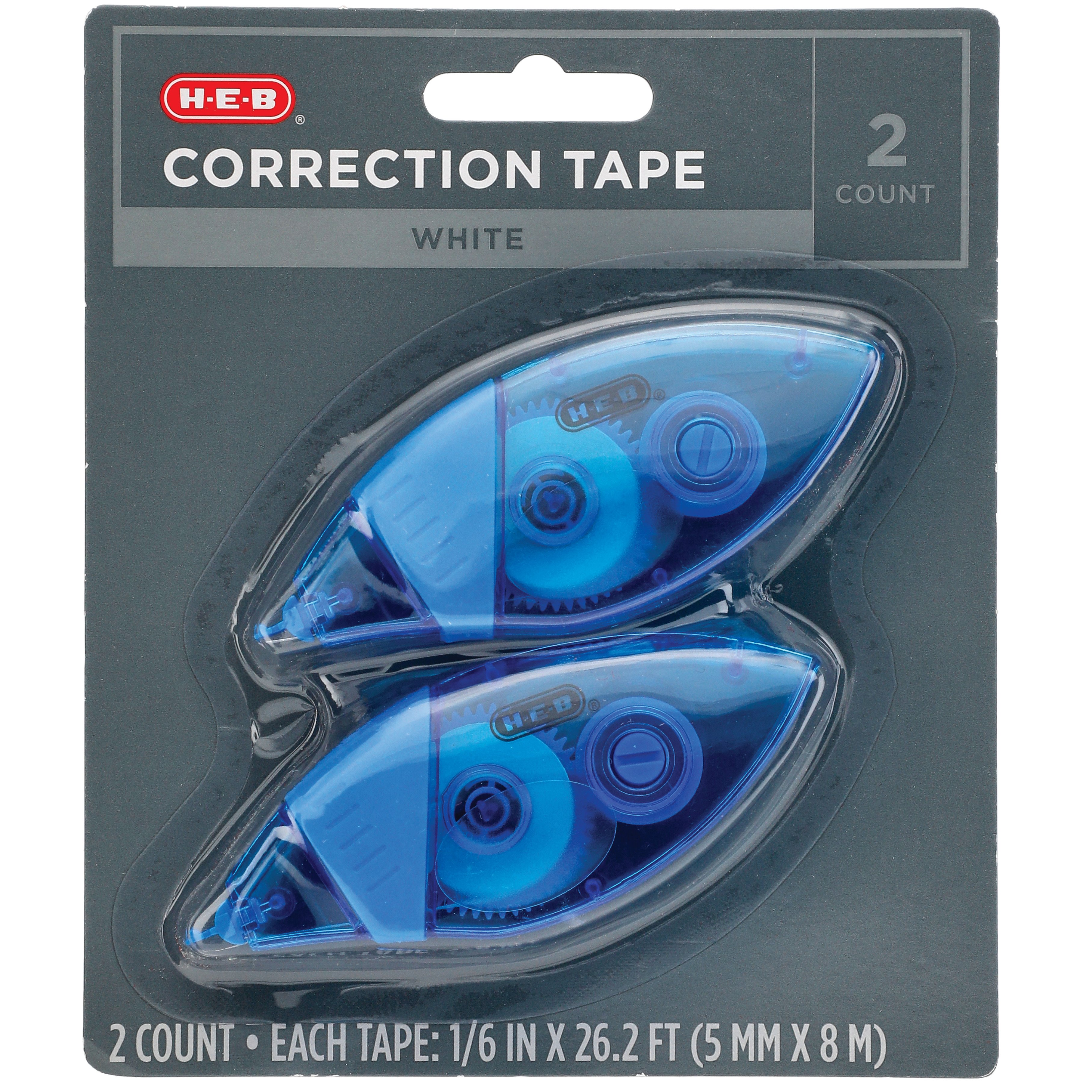 H-E-B Correction Tape - White