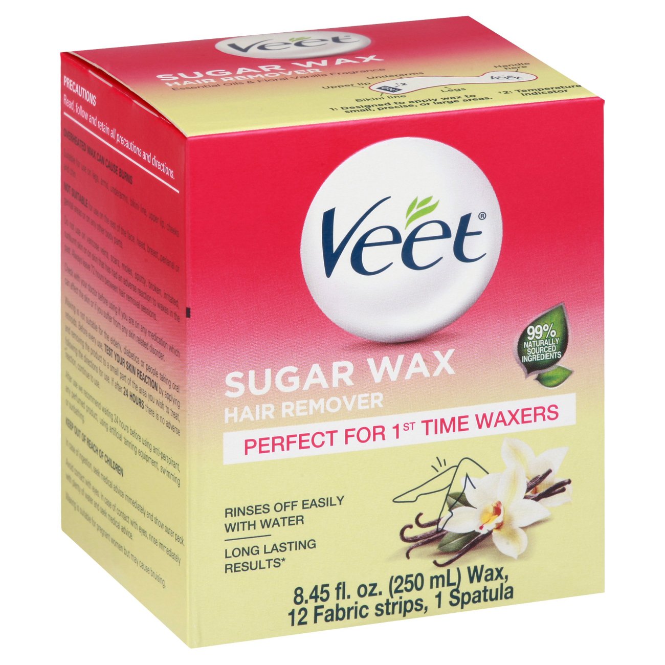 Veet Veet Sugar Wax Hair Remover Shop Depilatories & Wax at HEB