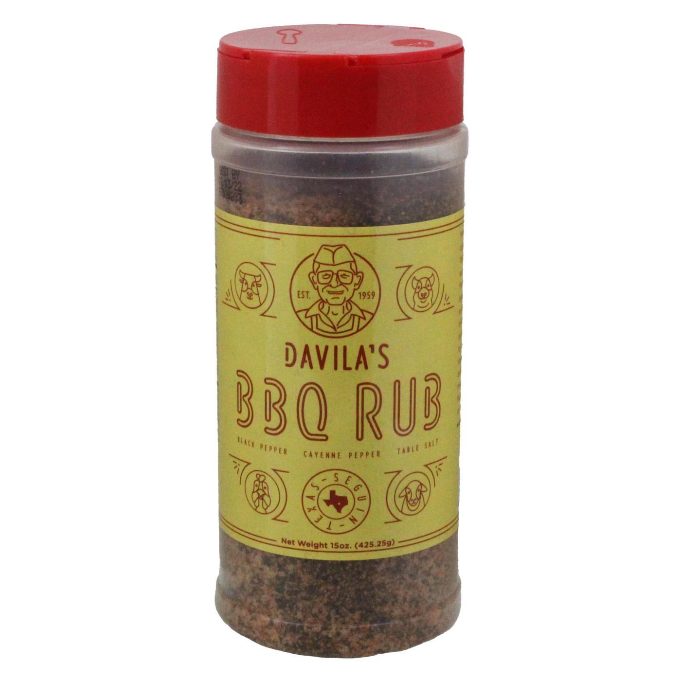 Davila's BBQ Dry Rub; image 1 of 3