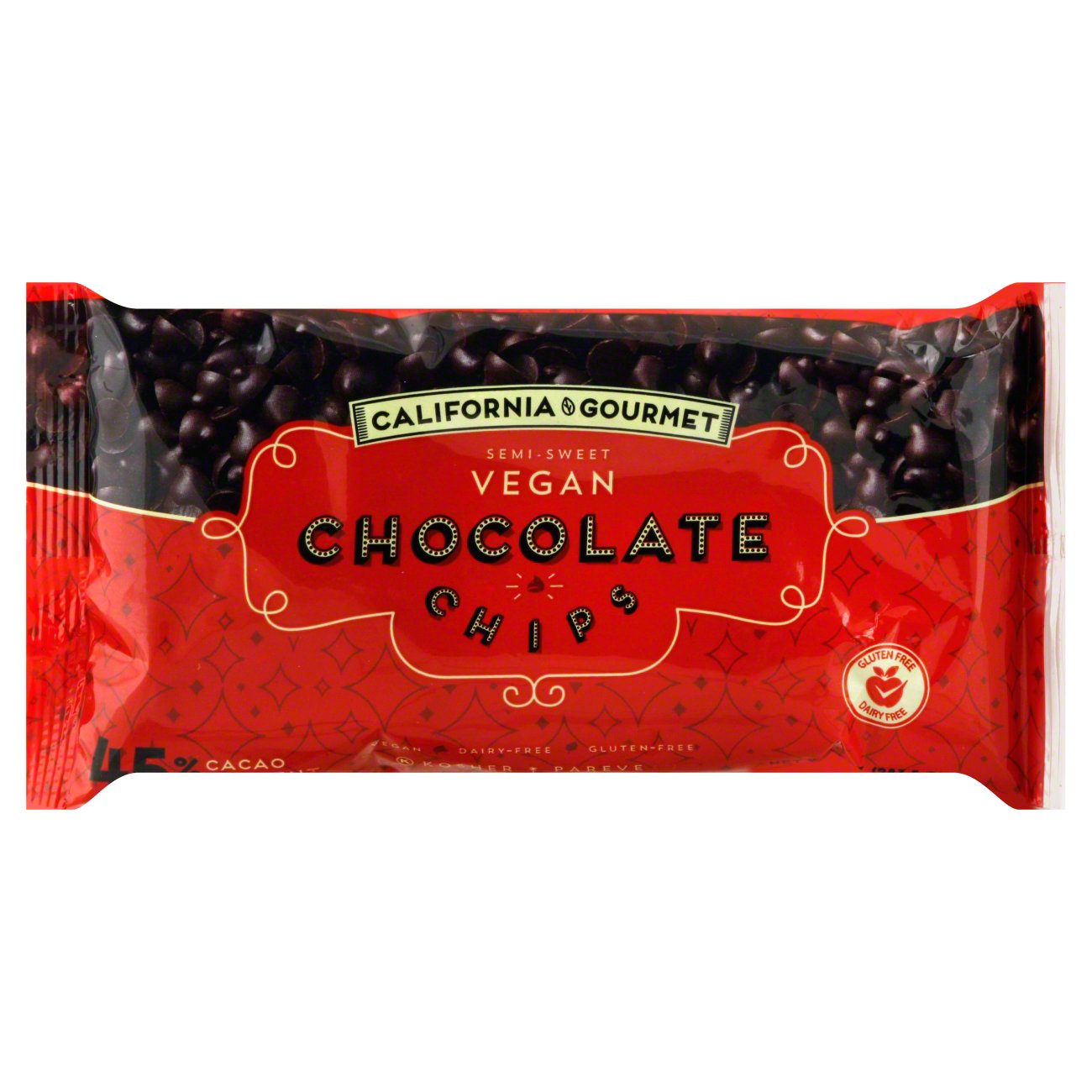 California Gourmet Kosher SemiSweet Vegan Chocolate Chips Shop