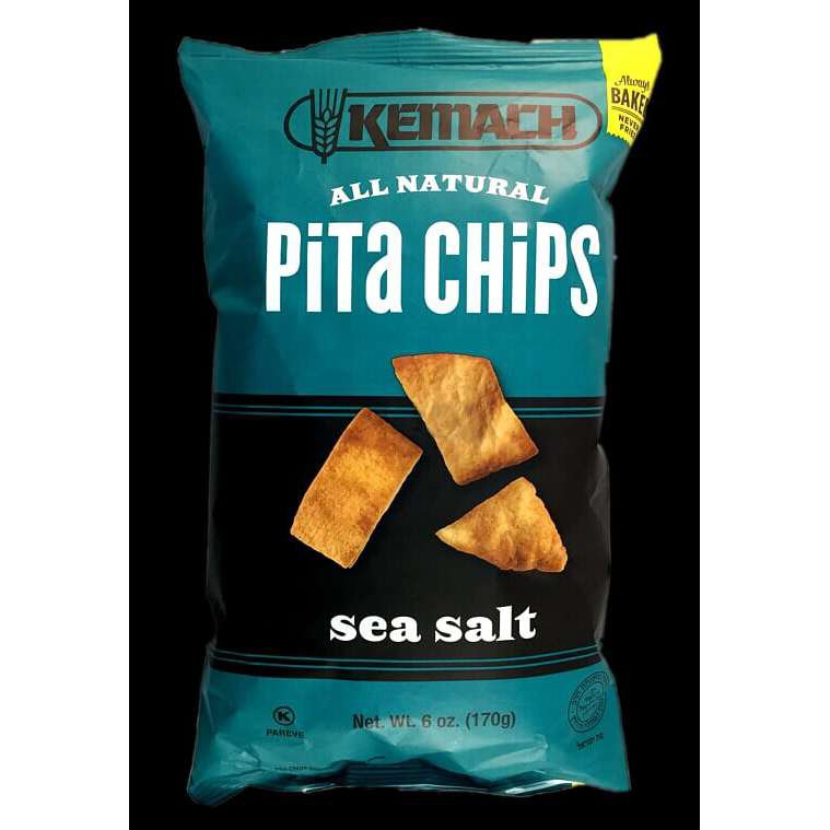 Kemach Sea Salt Pita Chips Shop Crackers & Breadsticks at HEB