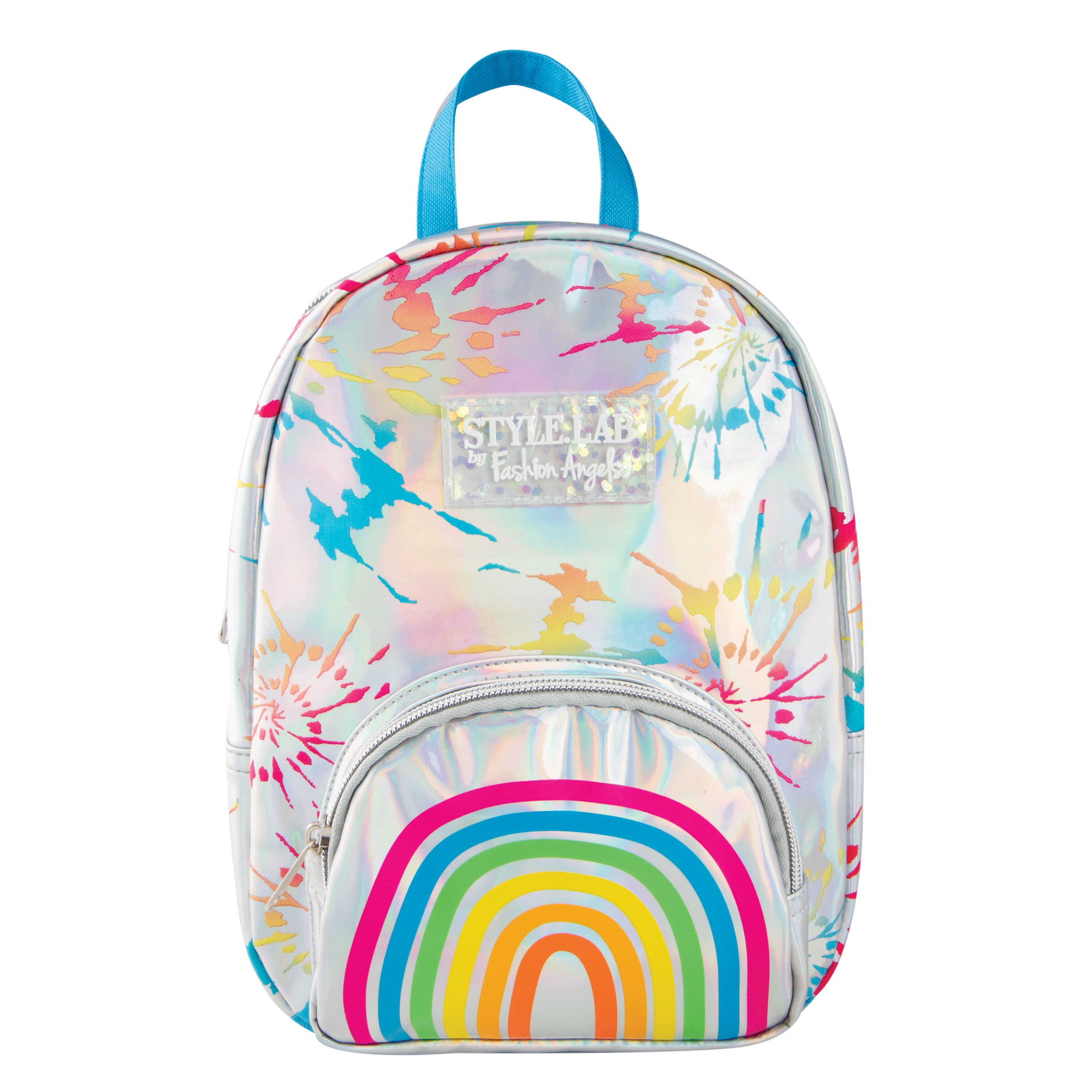 Fashion Angels Rainbow Metallic Mini Backpack Shop Backpacks at HEB