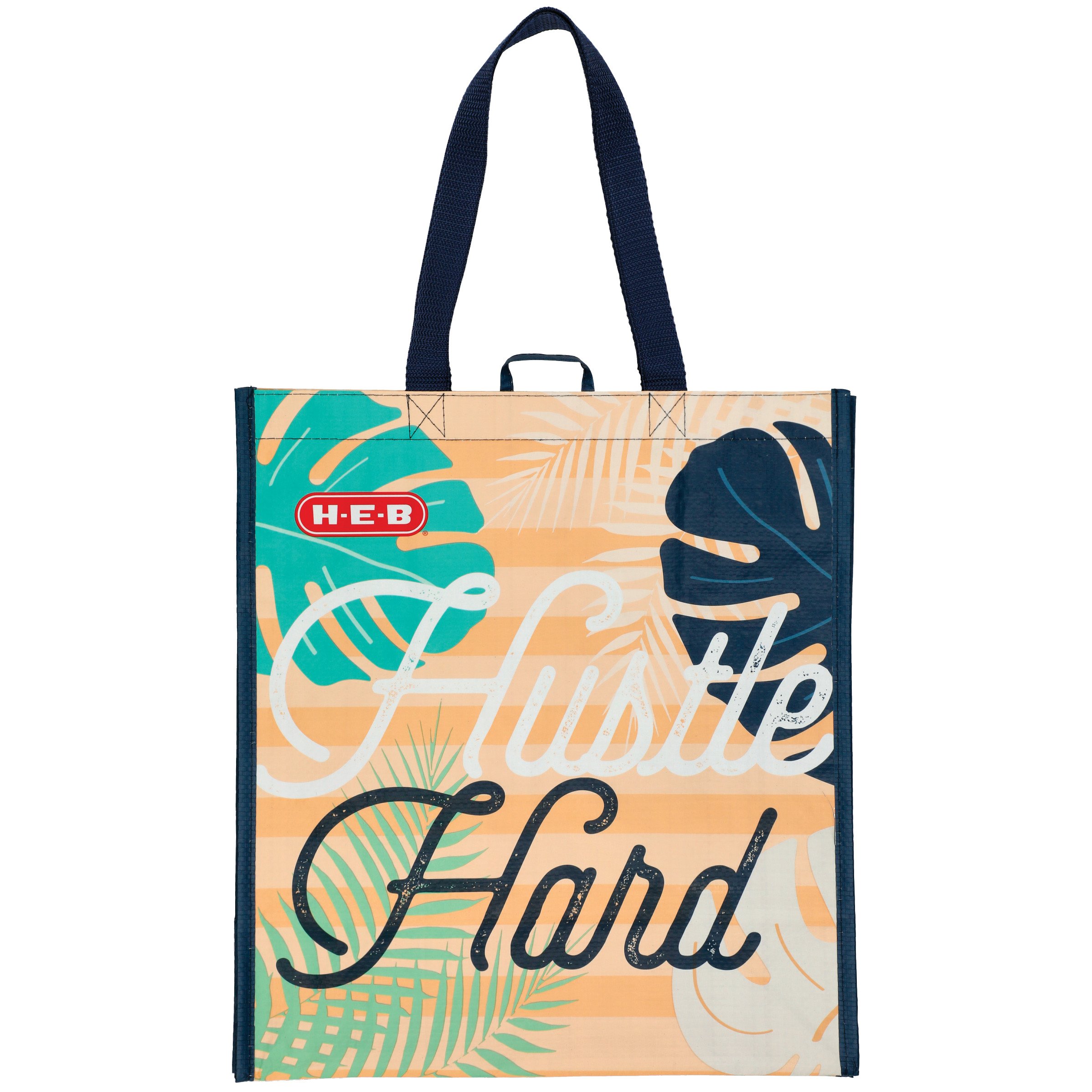 HEB Hustle Hard Standard Reusable Bag Shop Reusable Shopping Bags at HEB
