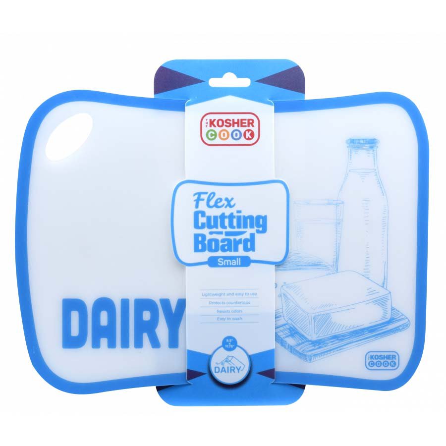 The Kosher Cook Dairy Blue Flex Cutting Board Shop Cutting Boards at