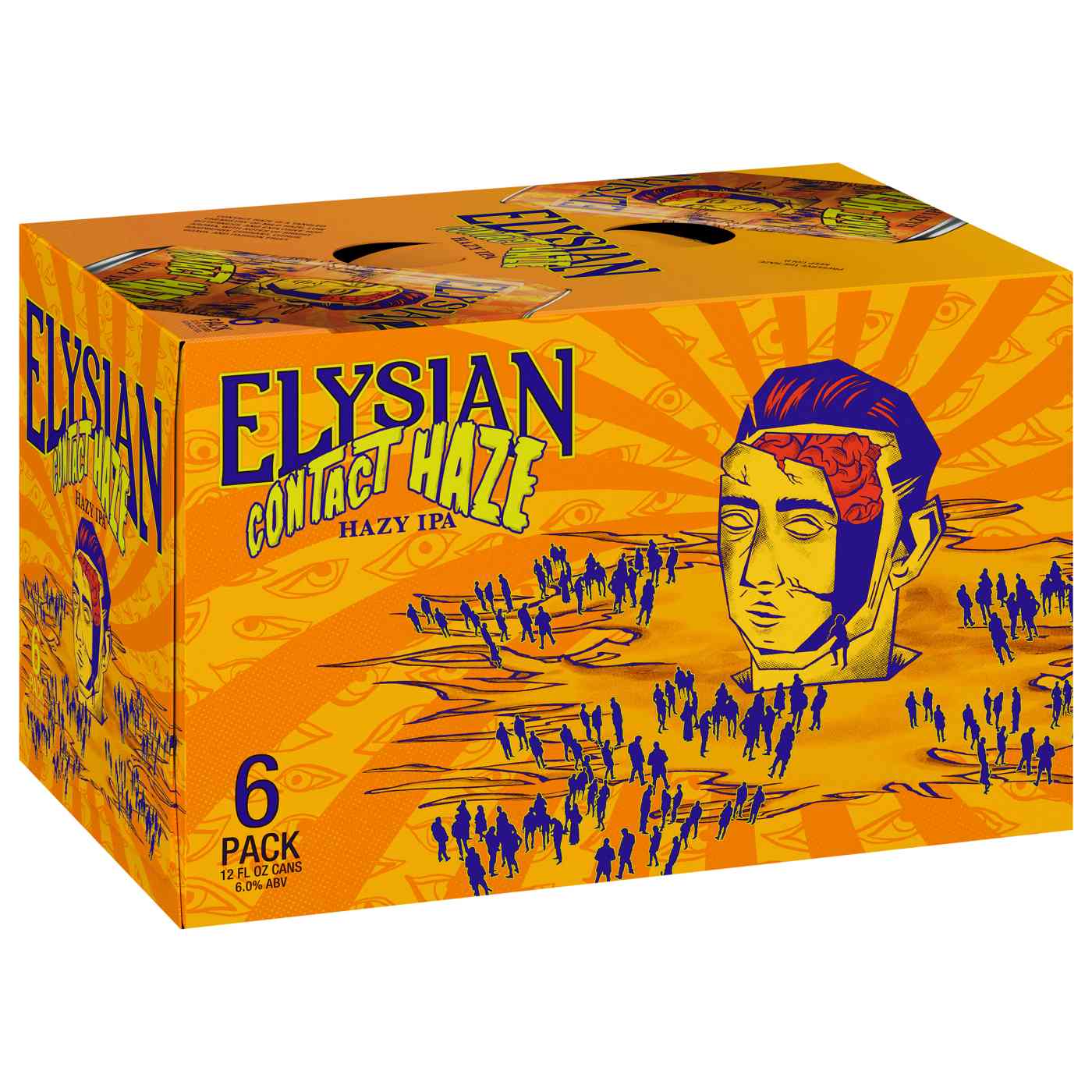 Elysian Contact Haze Hazy IPA Beer 12 oz Cans; image 1 of 2