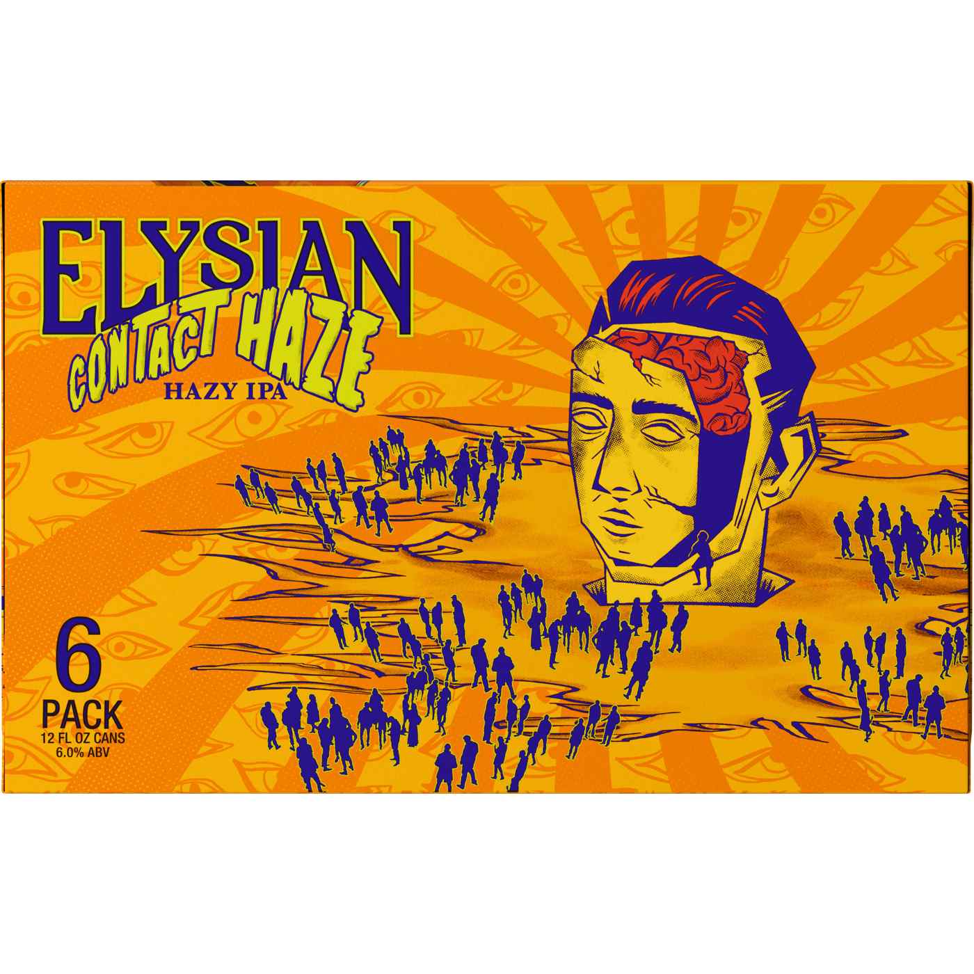 Elysian Contact Haze Hazy IPA Beer 12 oz Cans; image 2 of 2