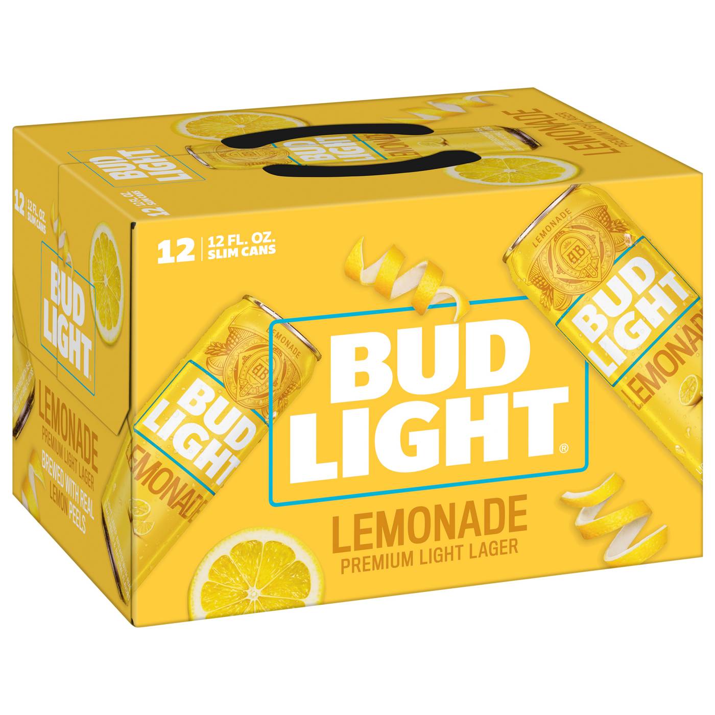 Bud Light Lemonade Beer 12 oz Cans; image 1 of 2