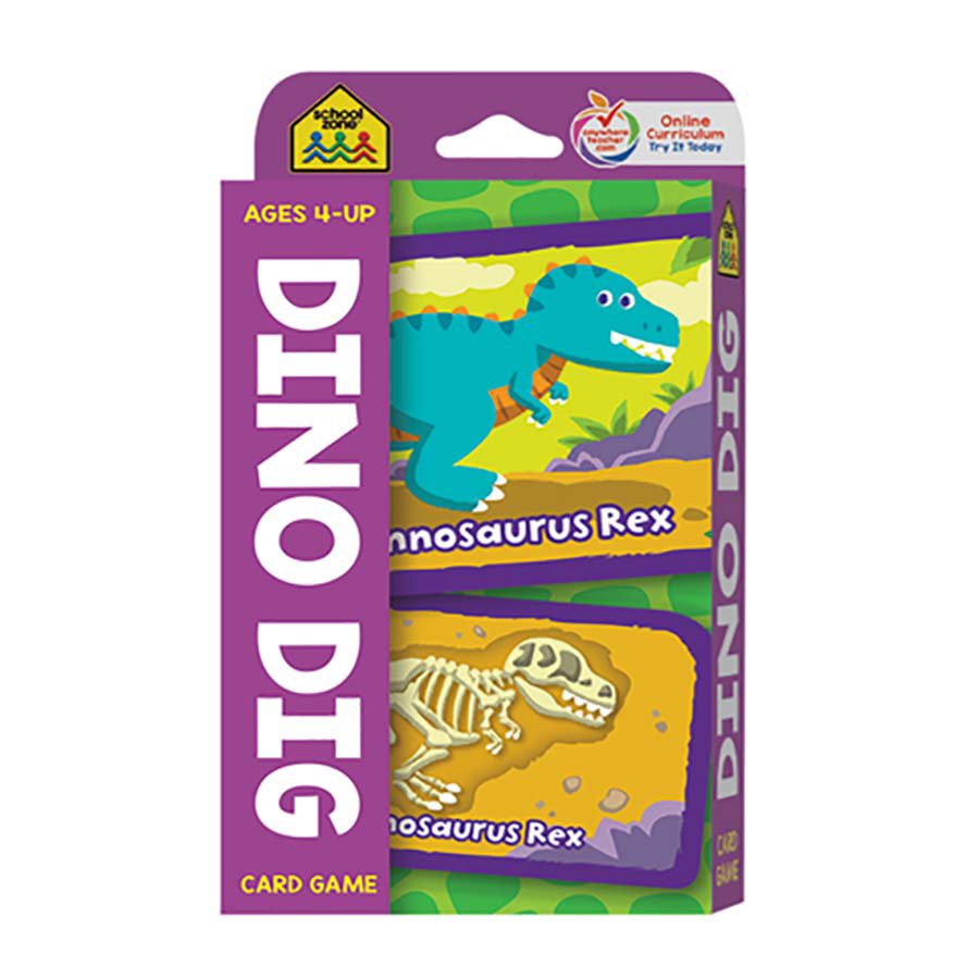 School Zone Dino Dig Card Game - Shop Games at H-E-B