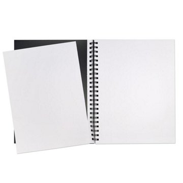 UCreate Premium Drawing Paper Spiral Sketch Pad, 12" x 9"