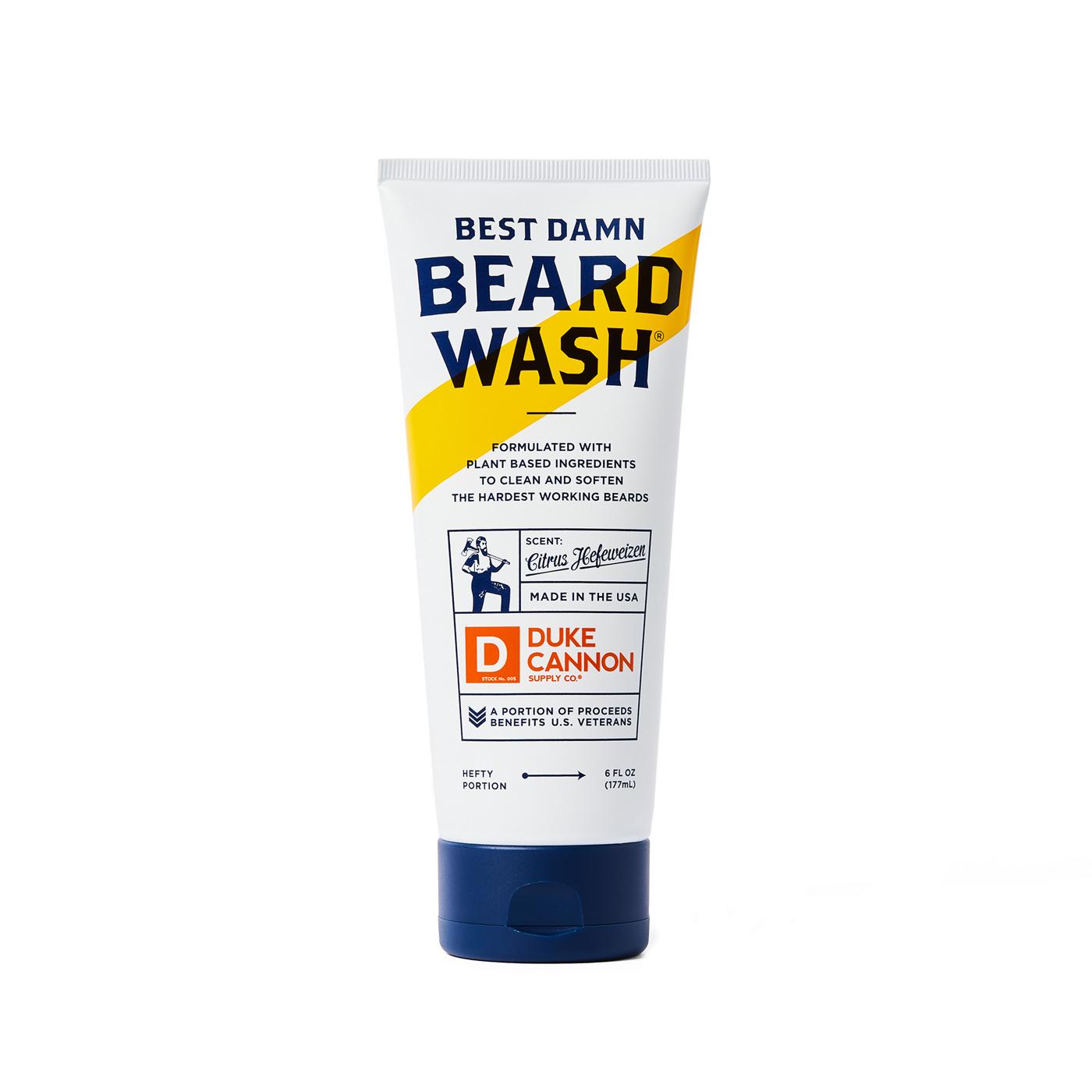 Duke Cannon Best Beard Wash - Citrus Hefeweizen; image 1 of 3