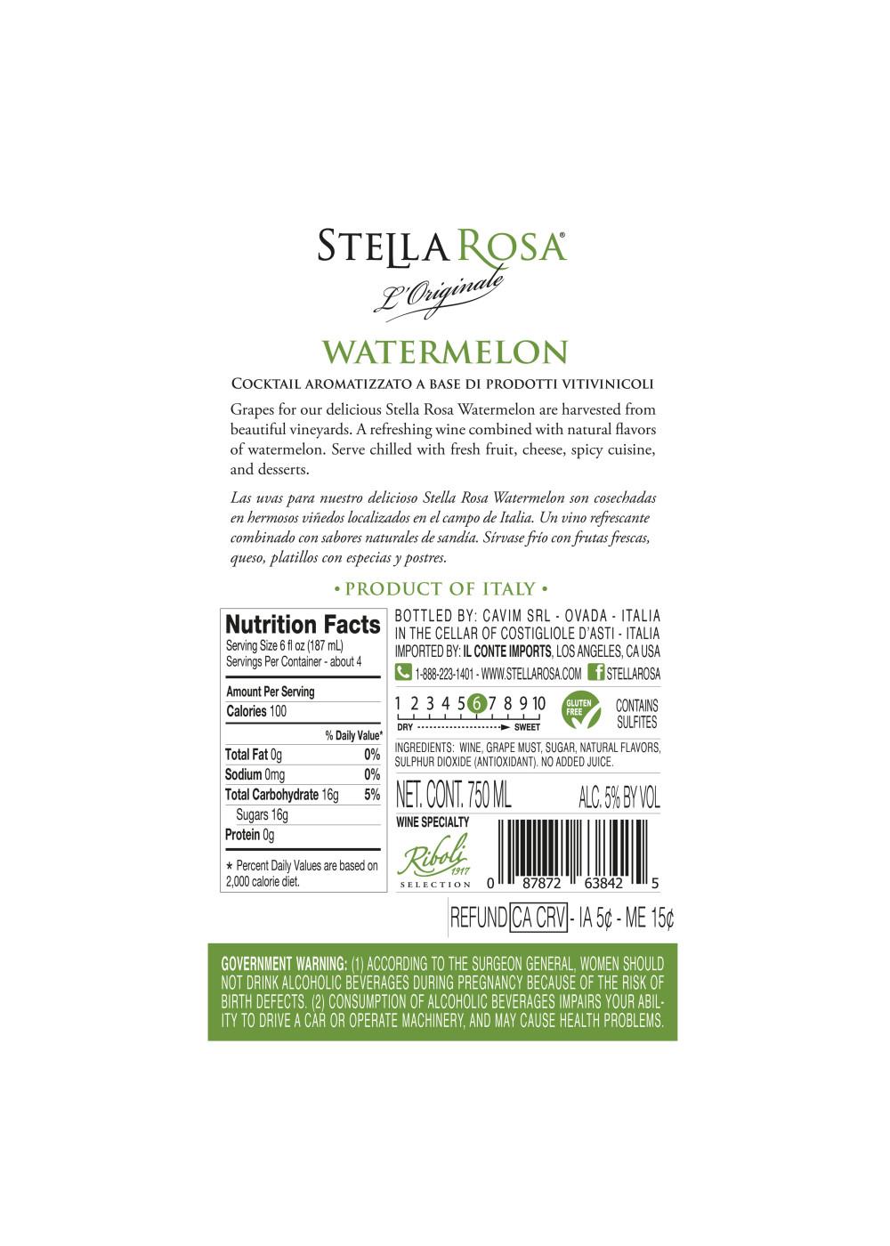 Stella Rosa Watermelon; image 3 of 7
