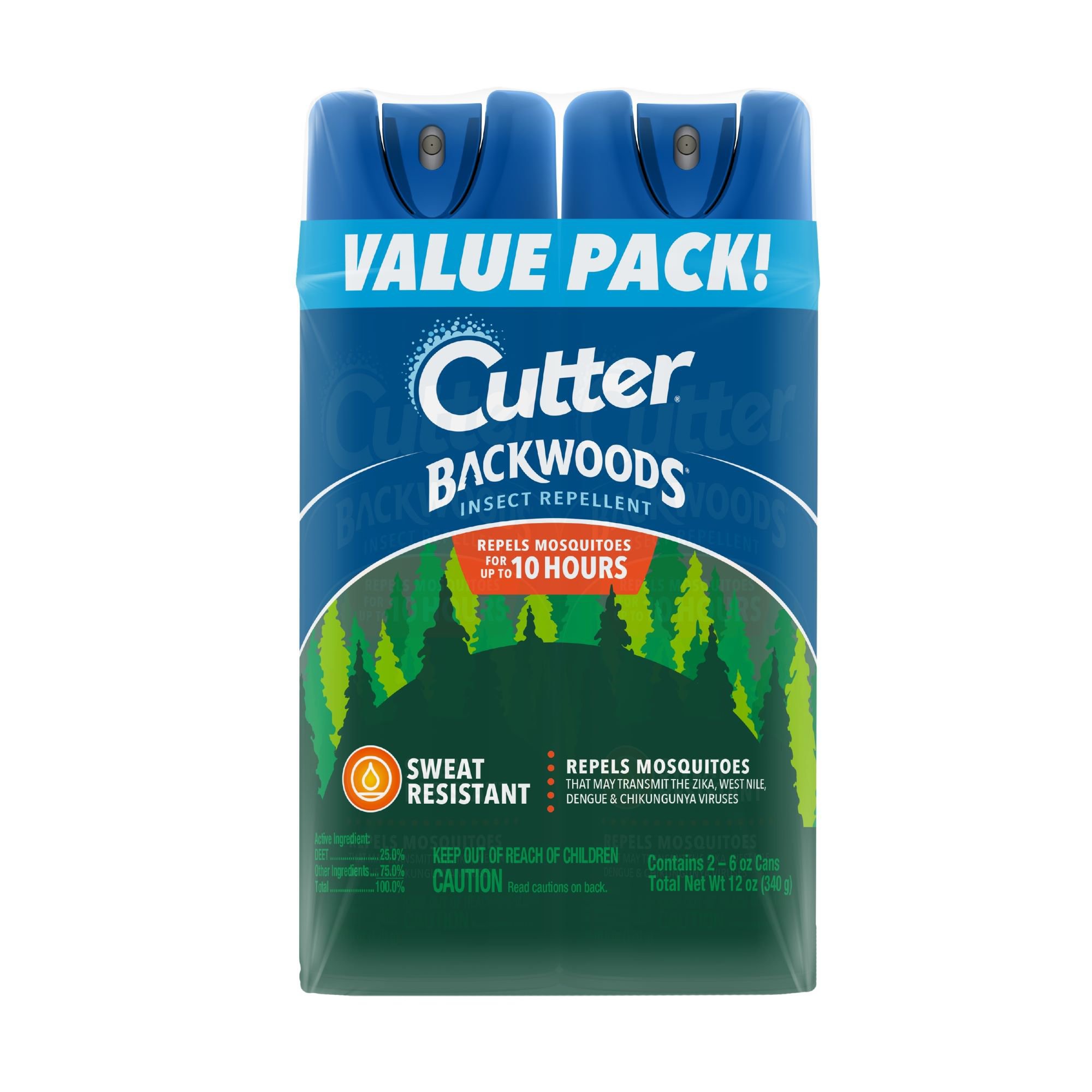 Cutter Backwoods Insect Repellent Aerosol Spray Shop Insect Repellant