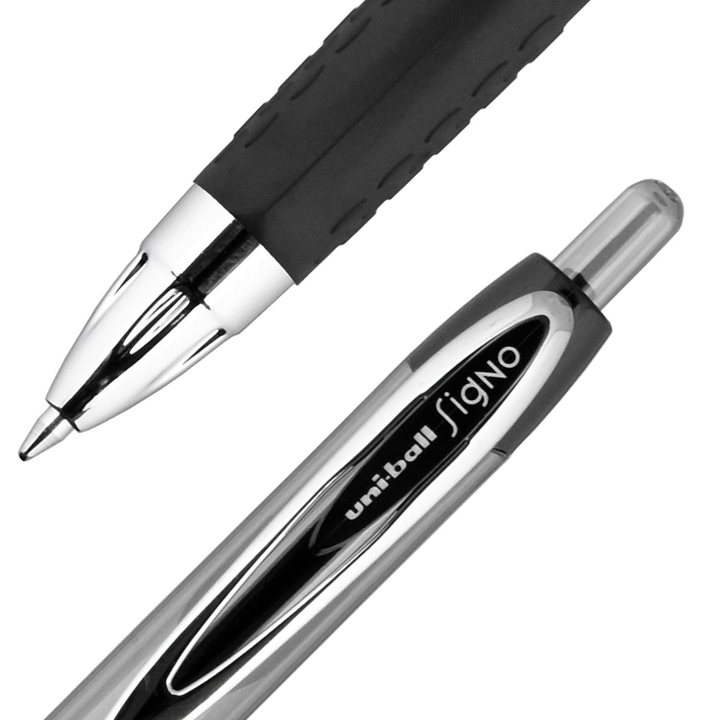 uniball 207 0,7mm Retractable Gel Pens - Black Ink; image 4 of 5