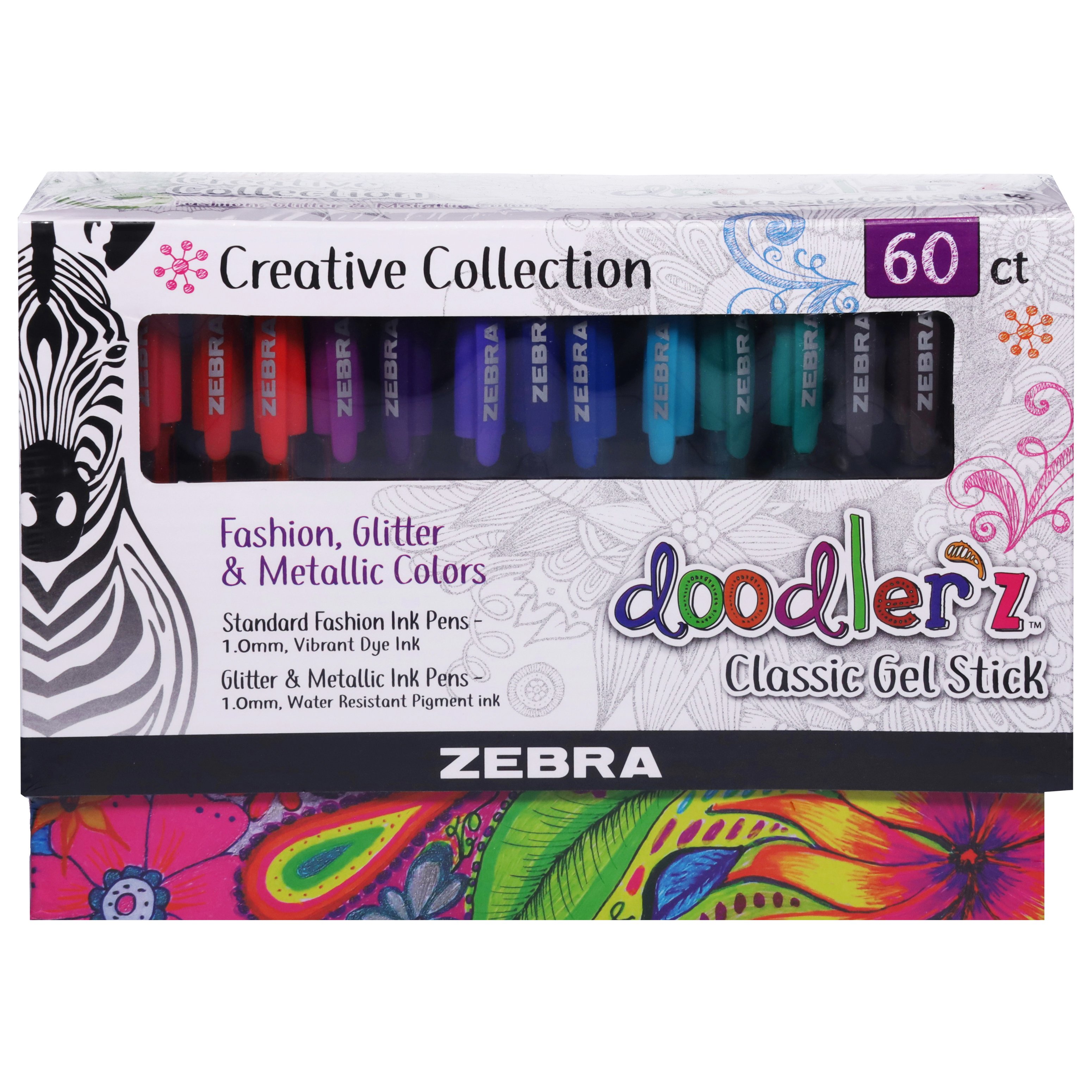 Zebra Doodler'z Gel Stick Pens - Assorted Ink - Shop Pens at H-E-B