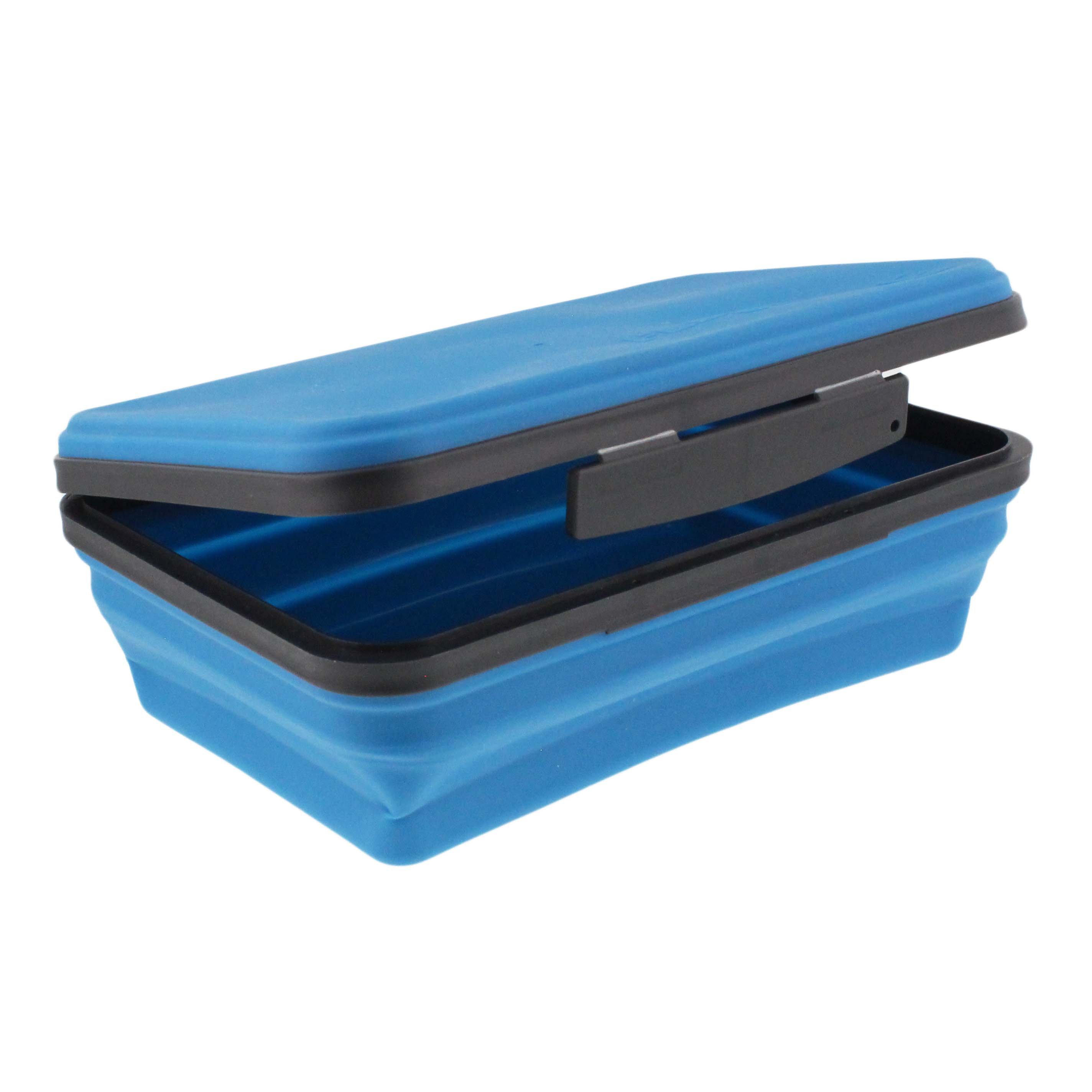 It's Academic Blue Flexible Storage Pencil Box Shop Pencil cases at HEB