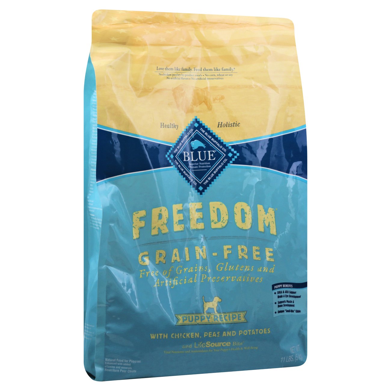 Blue grain shop free dog food