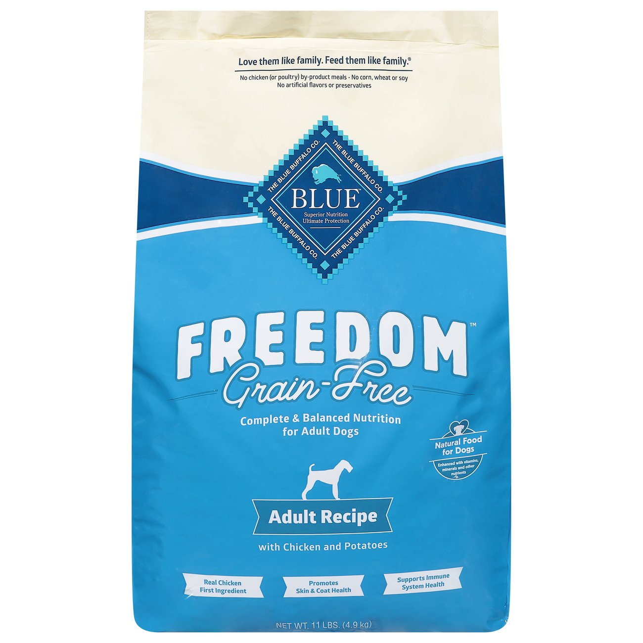 Blue Buffalo Freedom Grain Free Adult Recipe with Chicken Dry Dog