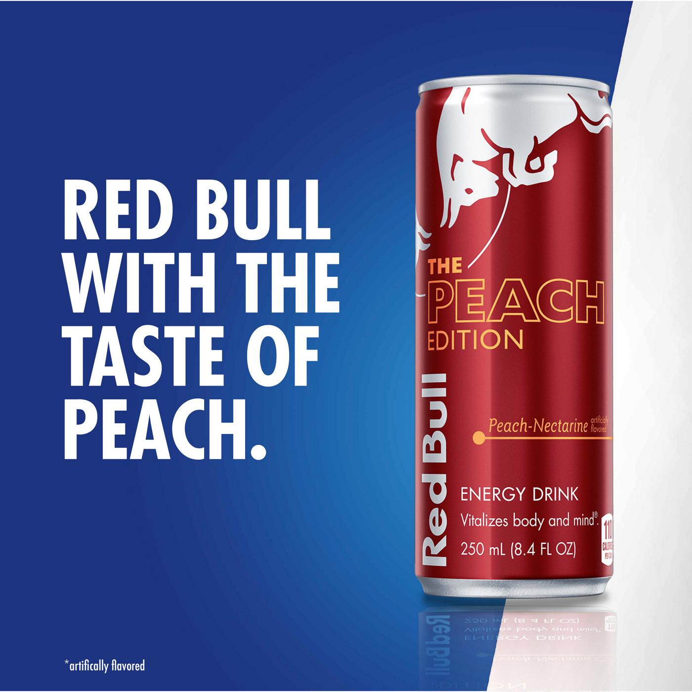 Red Bull The Peach Edition Energy Drink; image 5 of 6