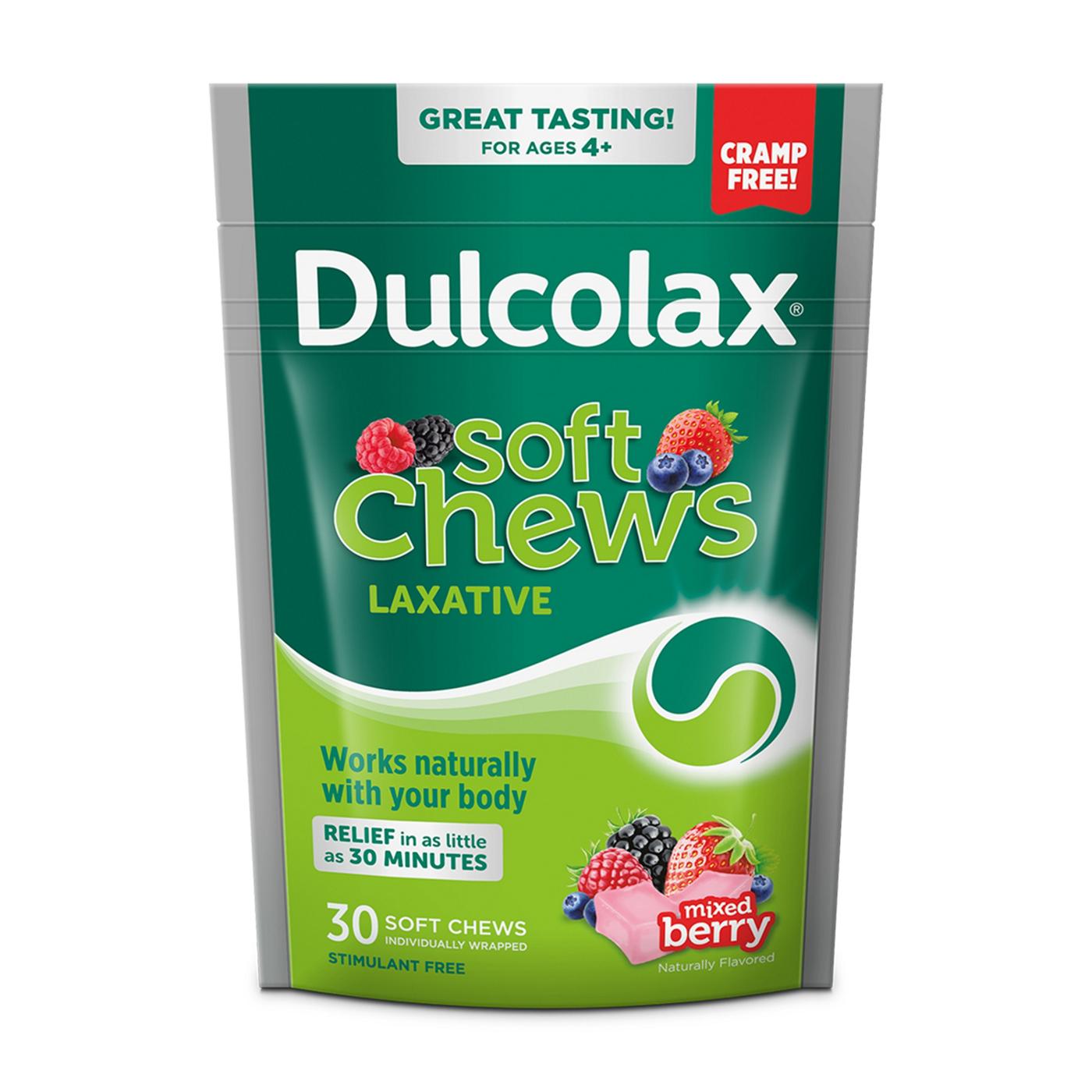 Dulcolax Soft Chews Laxative Mixed Berry; image 1 of 3