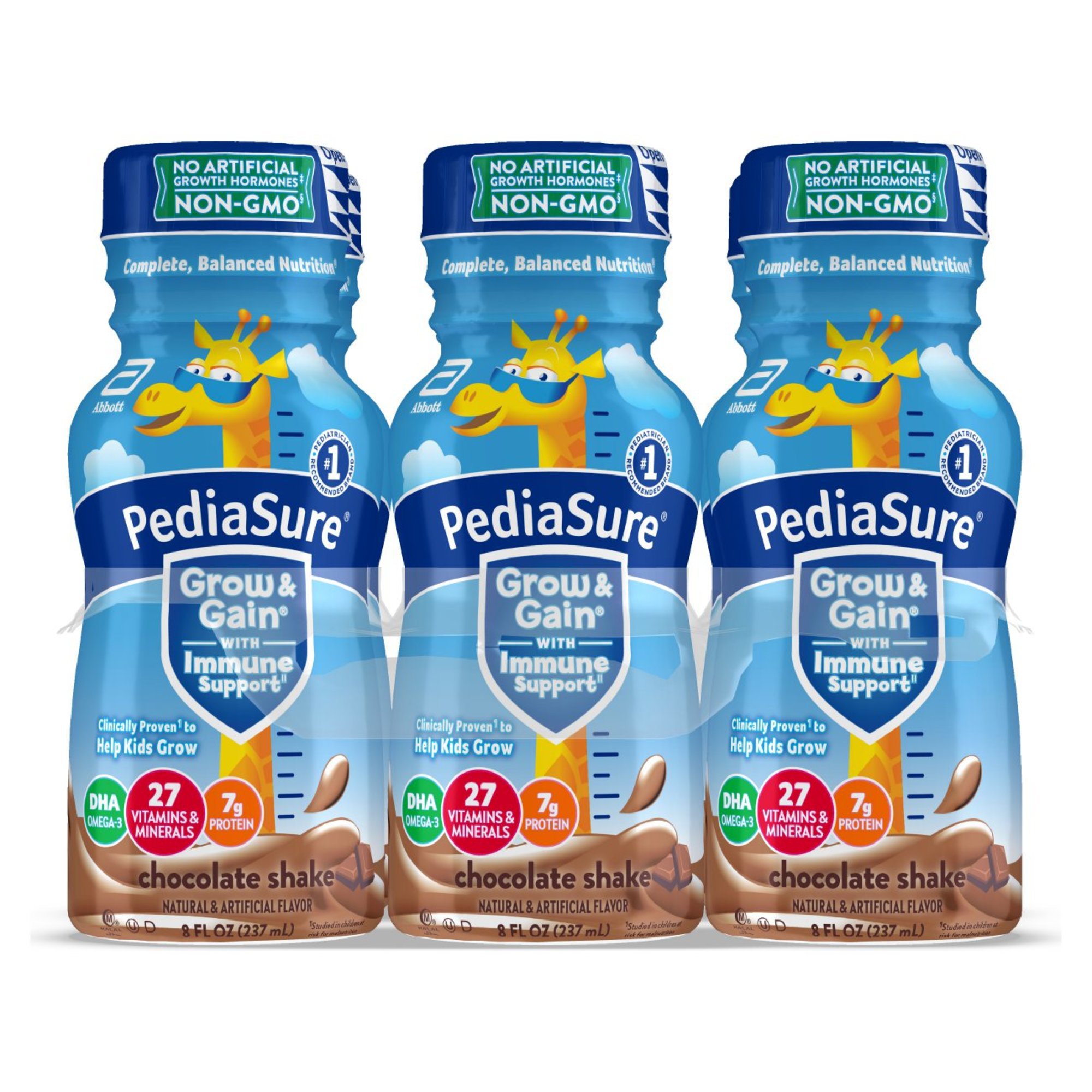 pediasure-grow-gain-chocolate-shake-16-pk-shop-toddler-food-at-h-e-b