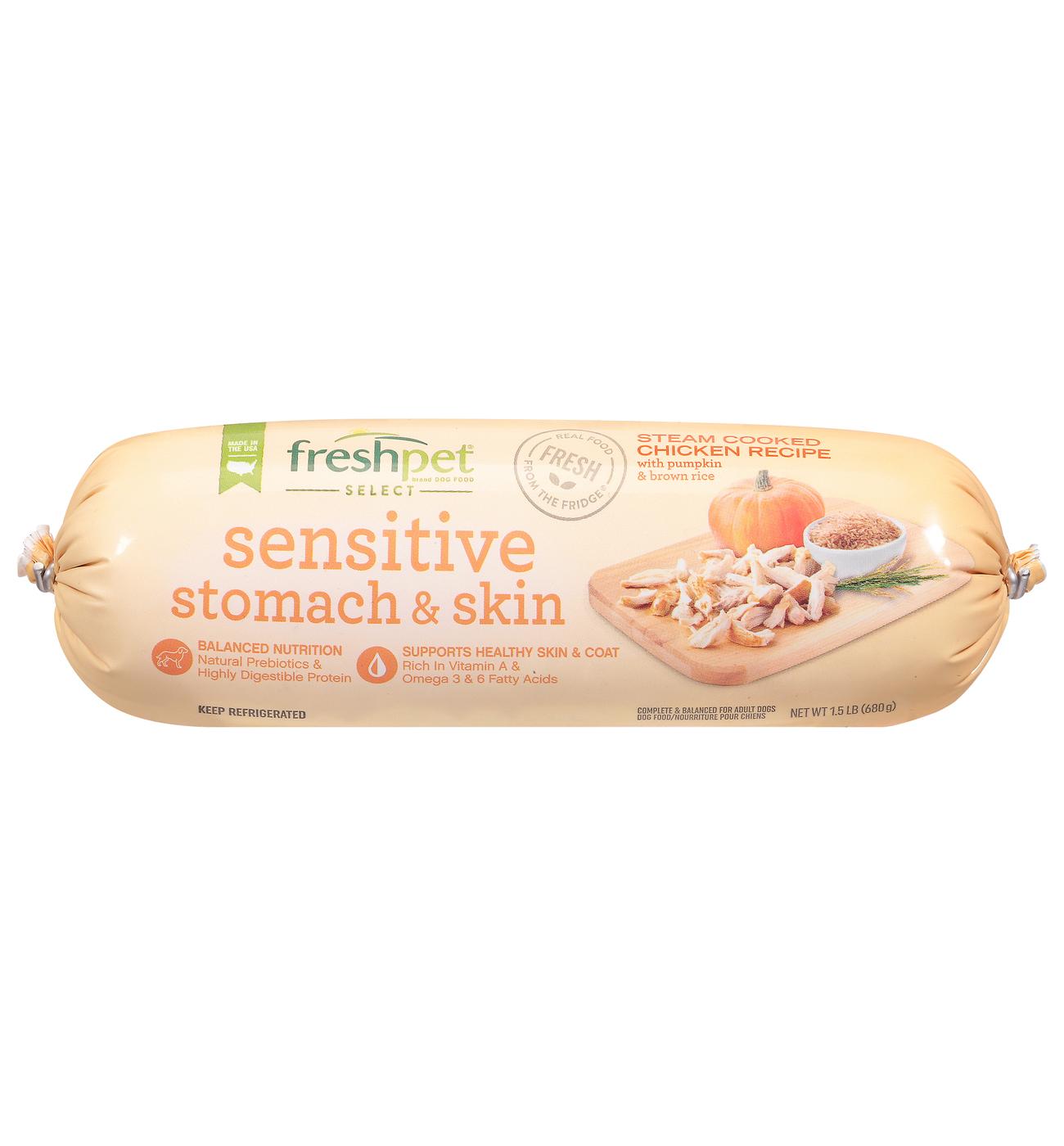 Freshpet Select Sensitive Stomach & Skin Chicken Fresh Dog Food; image 1 of 3