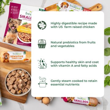 Freshpet Select Healthy & Natural Dog Food - Fresh Sensitive Stomach & Skin Roll